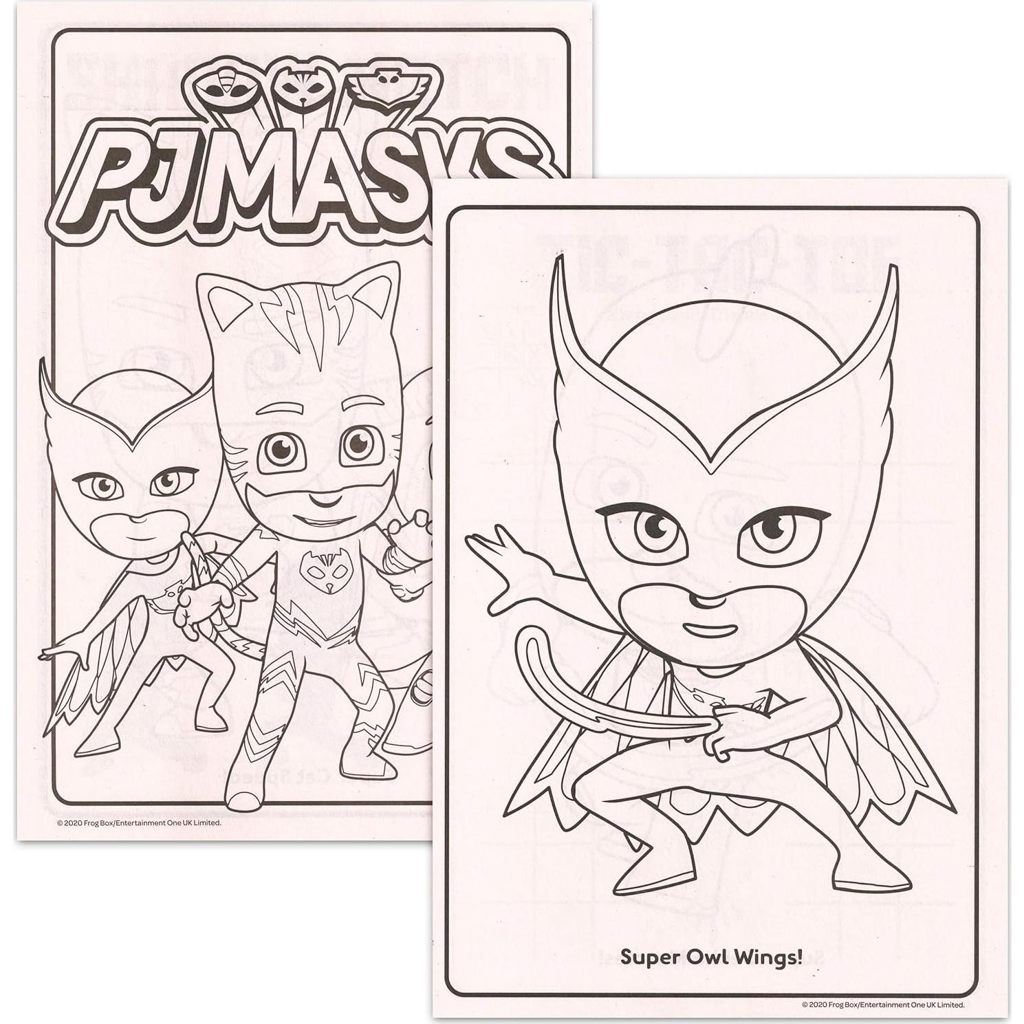 Conjunto de Actividades y Libro para Colorear PJ Masks Disney