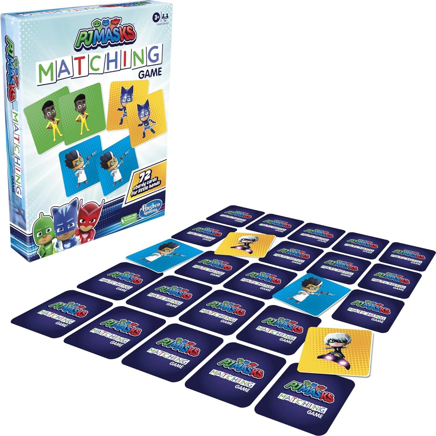 Juego de Emparejamiento PJ Masks Hasbro para Niños 3+ Años