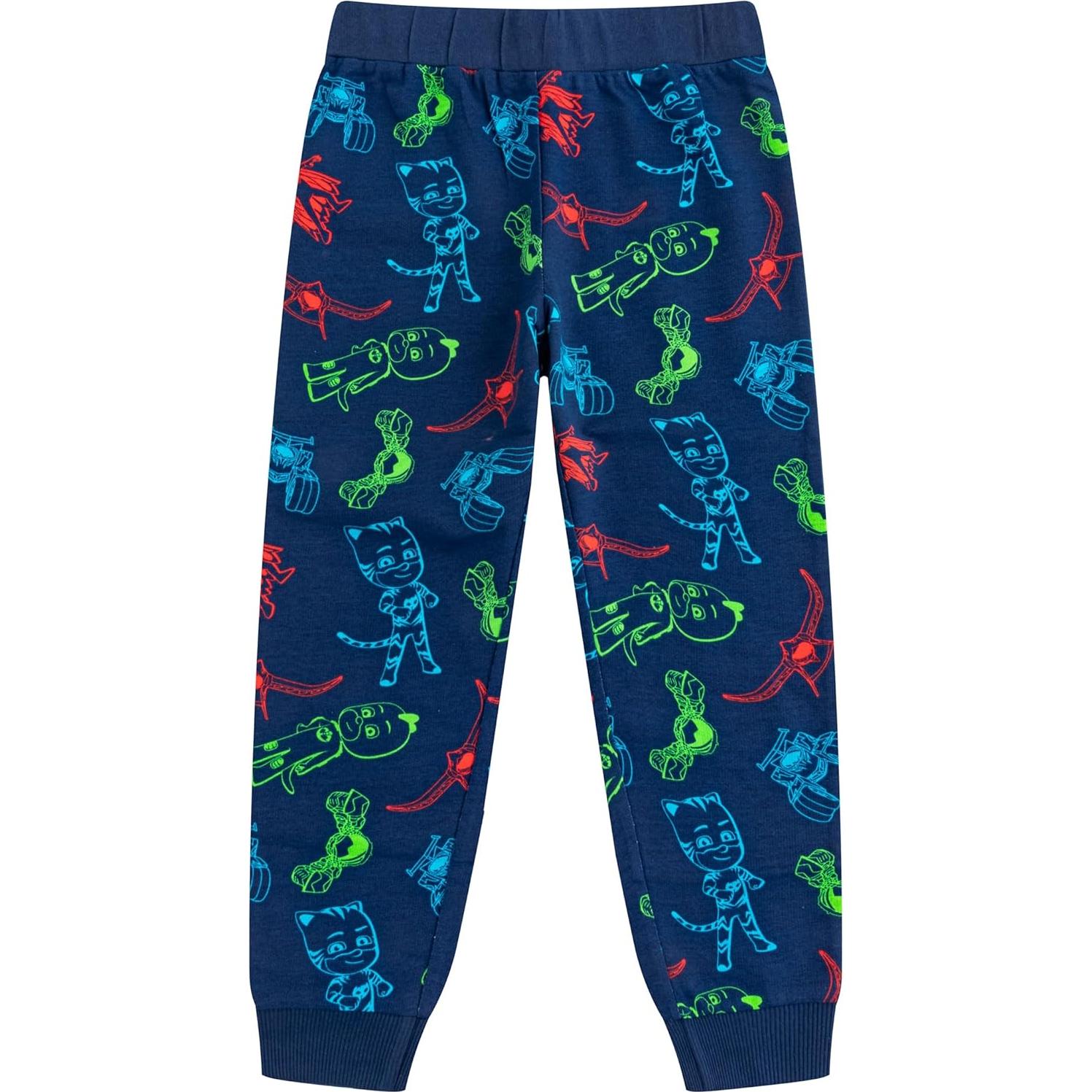 Conjunto de Pijama para Niños PJ Masks 4T - Camiseta y Pantalón