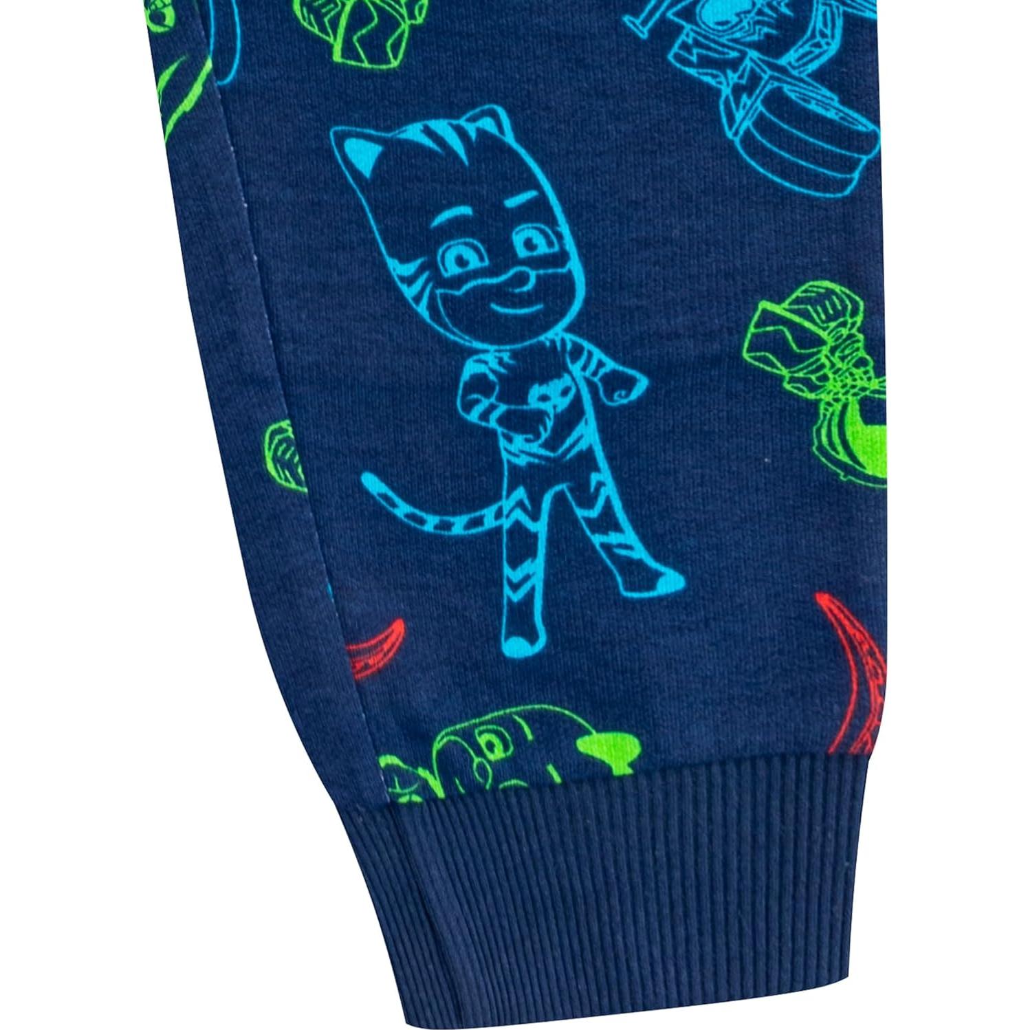 Conjunto de Pijama para Niños PJ Masks 4T - Camiseta y Pantalón