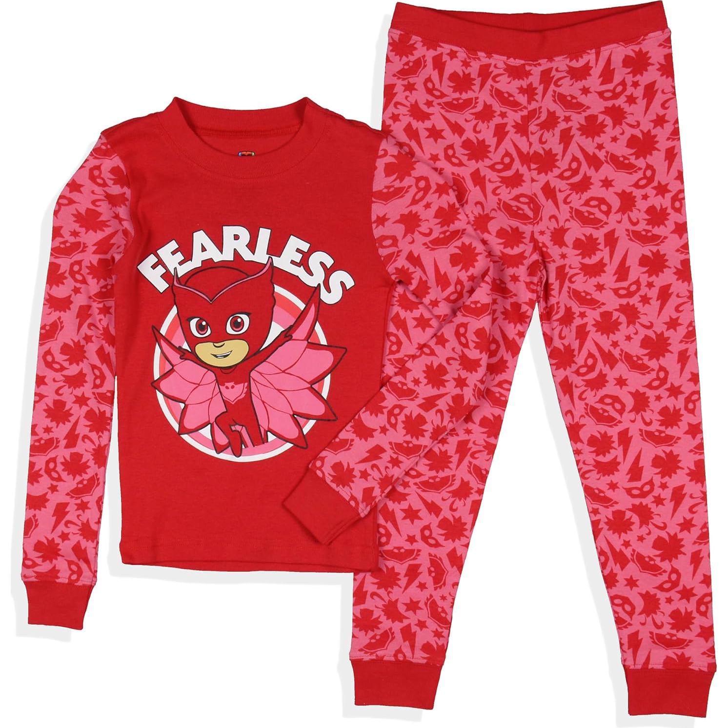 Conjunto de pijama Owlette 2 piezas para niñas 3T PJ Masks