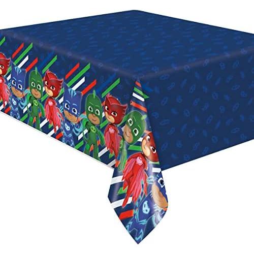 Suministros de Fiesta de Cumpleaños PJ Masks - 16 Platos, Vasos y Más