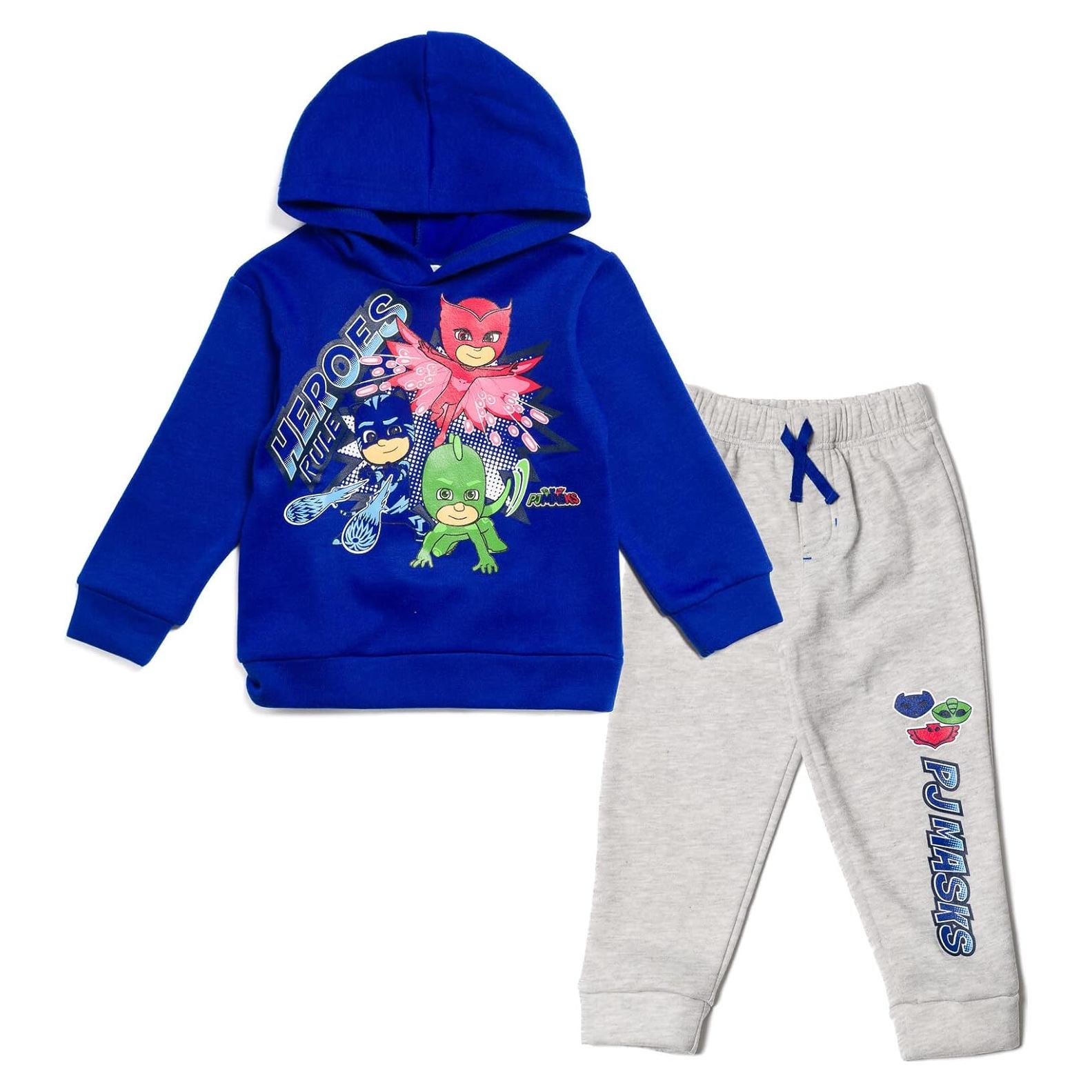 Conjunto Sudadera con Capucha y Pantalones PJ Masks Niños 7-8 Años