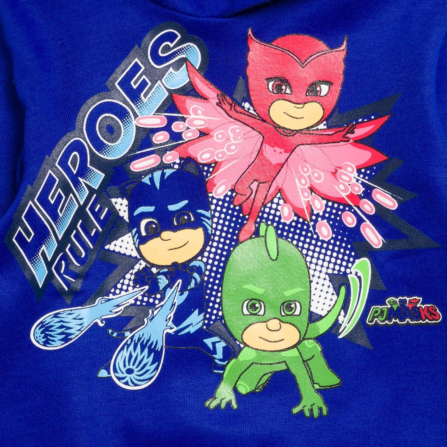 Conjunto Sudadera con Capucha y Pantalones PJ Masks Niños 7-8 Años