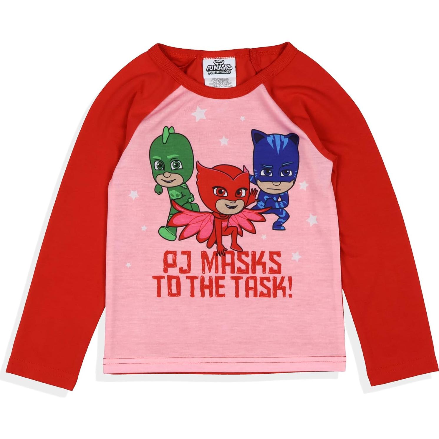 Pijama 2 Piezas PJ Masks Niñas Catboy Gekko Owlette 4T