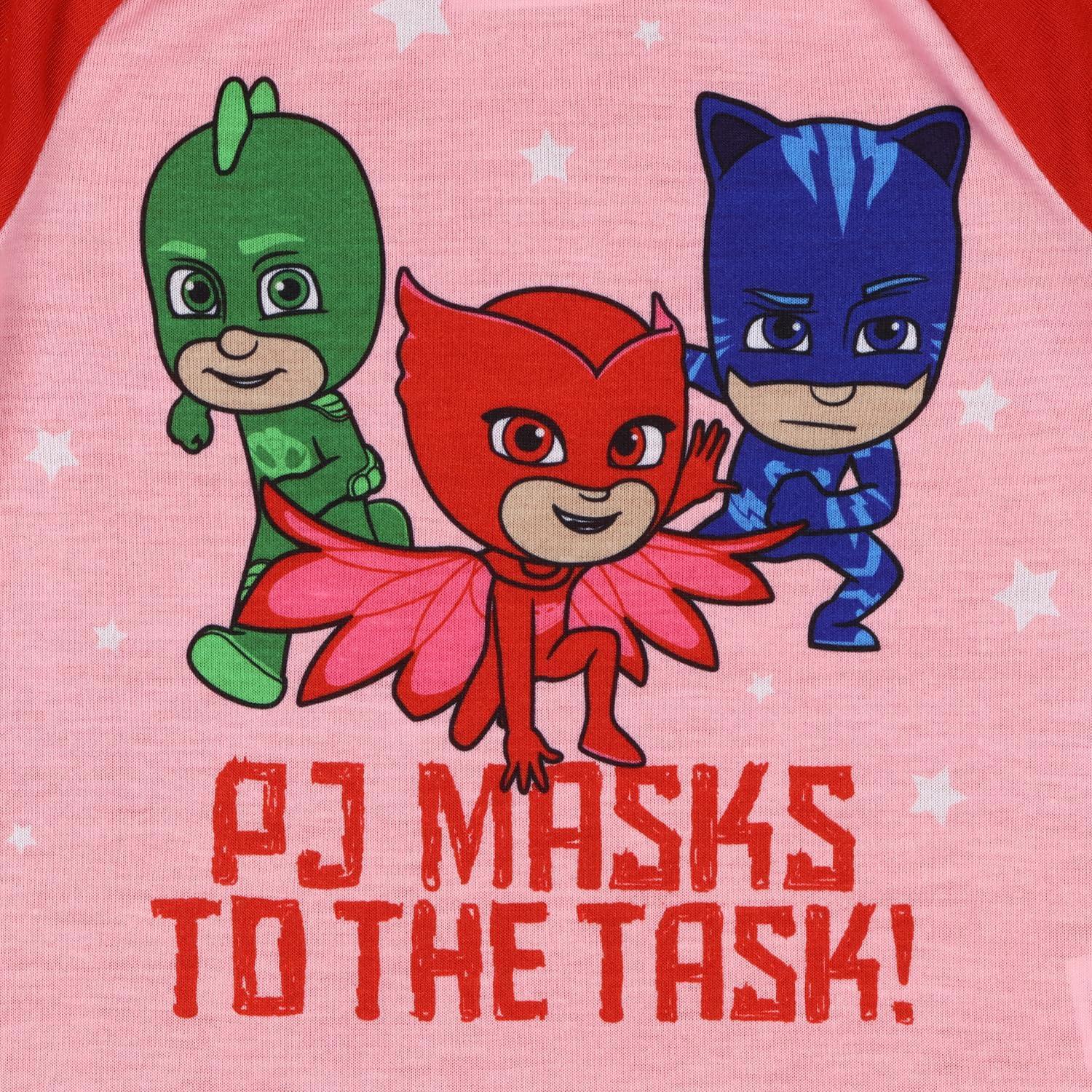 Pijama 2 Piezas PJ Masks Niñas Catboy Gekko Owlette 4T