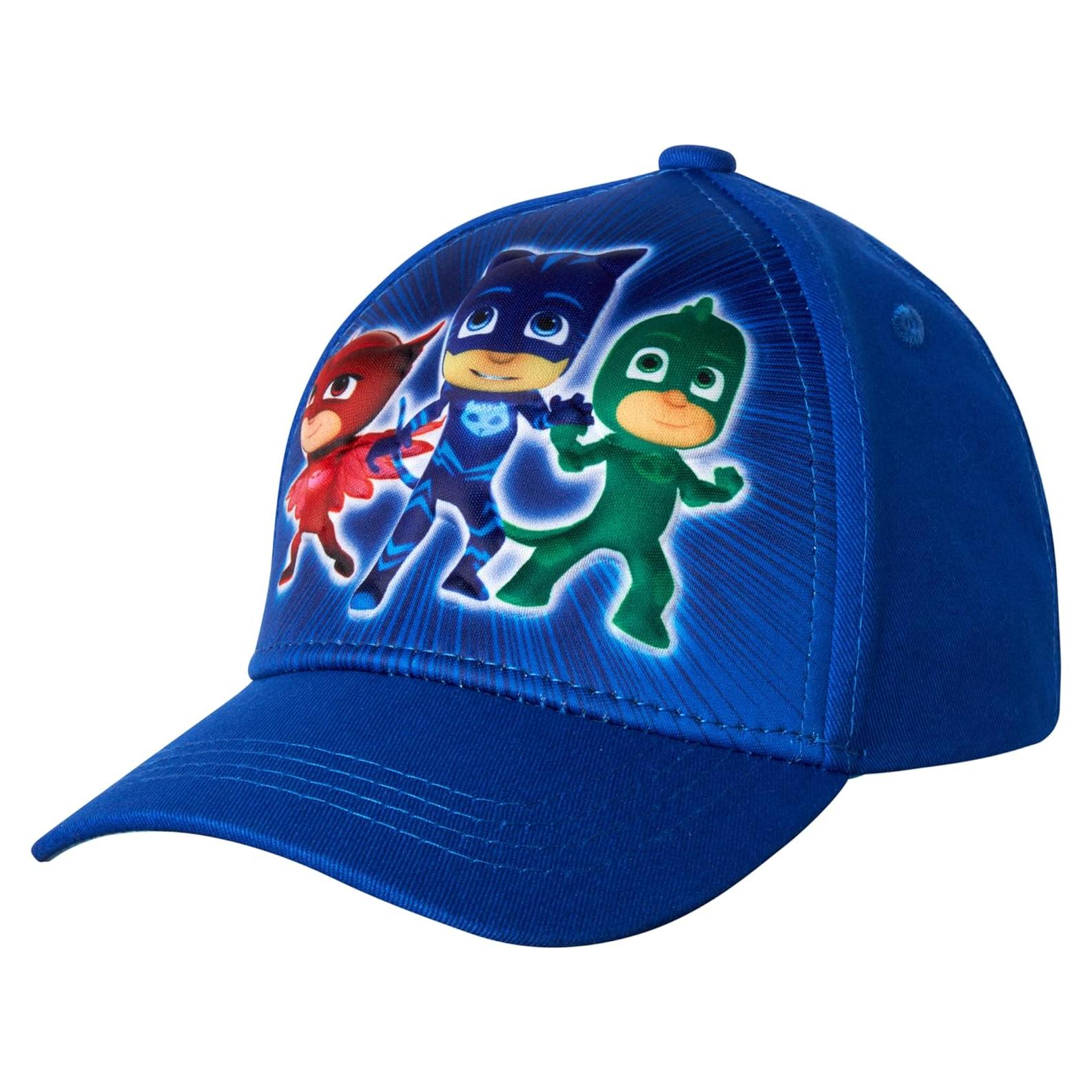 Gorra de béisbol PJ Masks 3D para niños 4-7 años azul