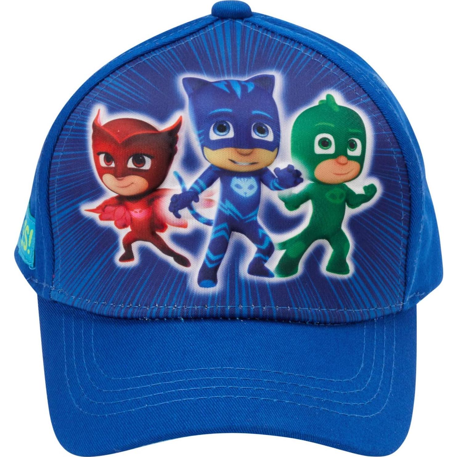 Gorra de béisbol PJ Masks 3D para niños 4-7 años azul