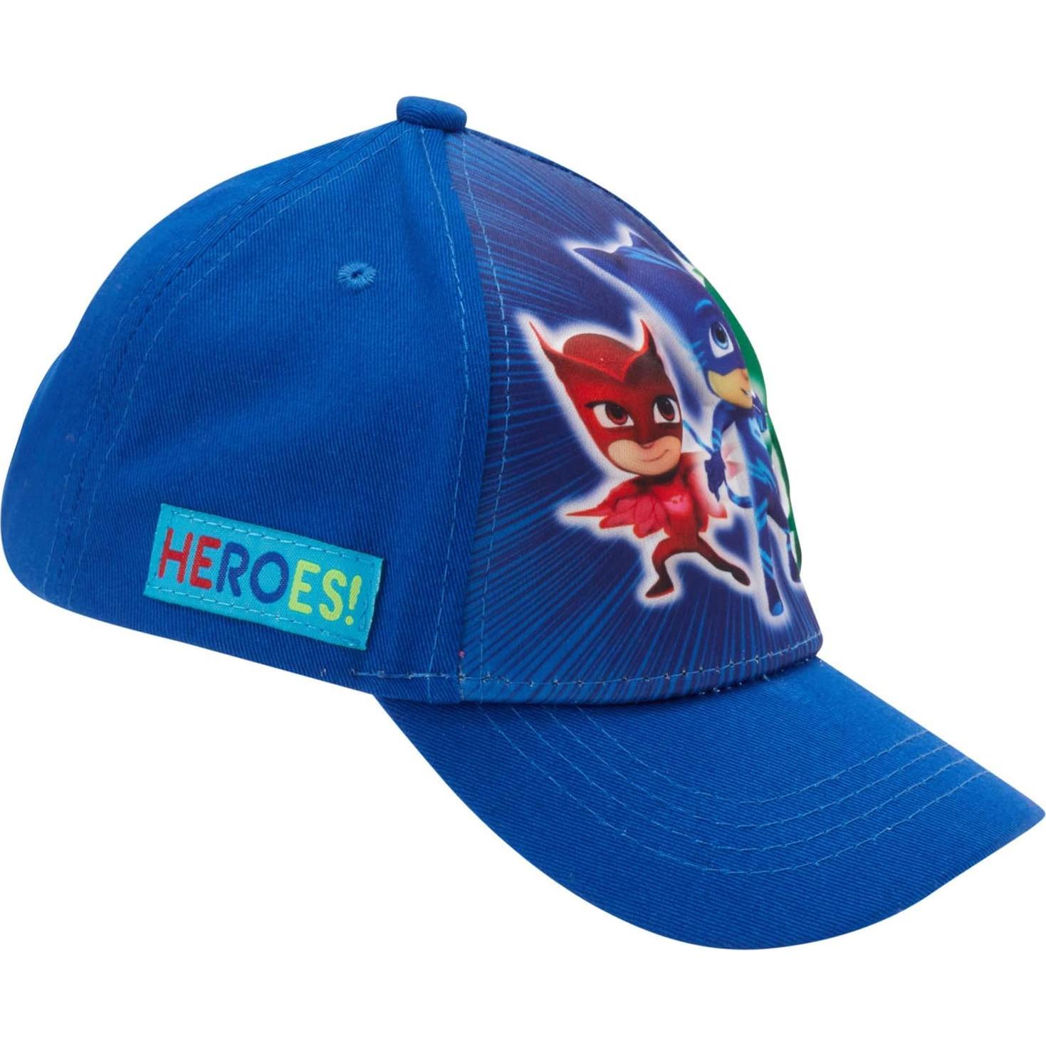 Gorra de béisbol PJ Masks 3D para niños 4-7 años azul