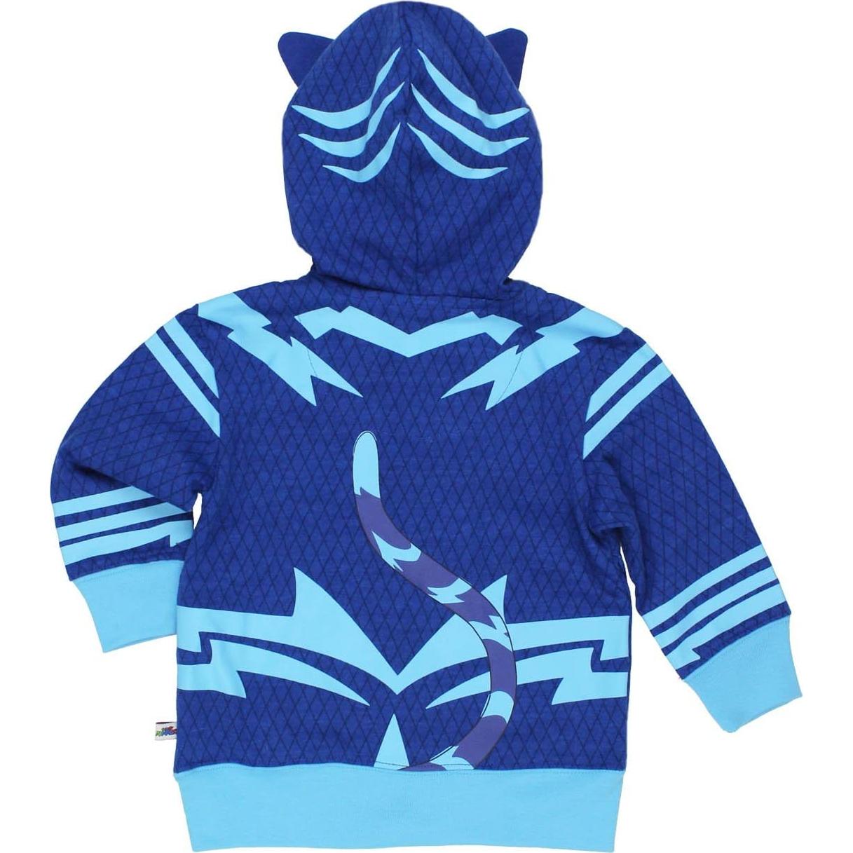 Sudadera con Capucha PJ Masks Gekko y Catboy 2T Azul