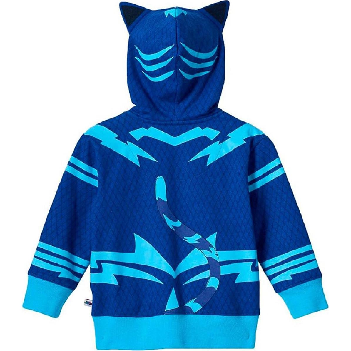 Sudadera con Capucha PJ Masks Gekko y Catboy 2T Azul