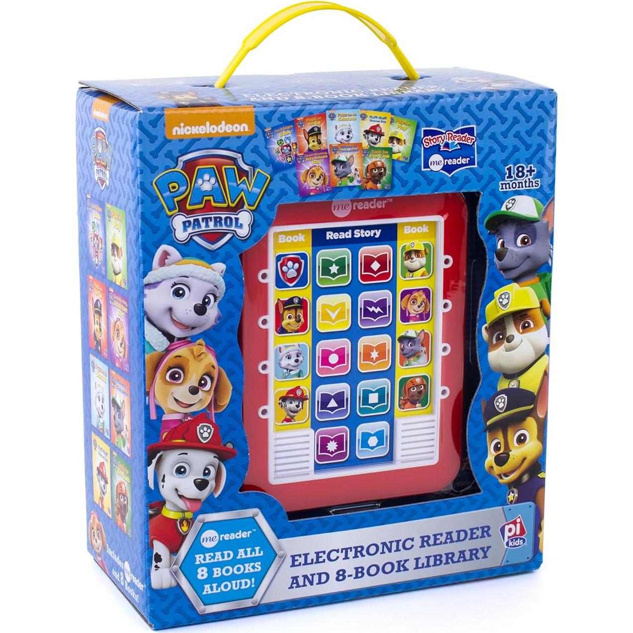 Nickelodeon Paw Patrol Chase, Skye, Marshall, and More! - Me Reader Electronic Reader and 8 Sound Book Library - PI Kids