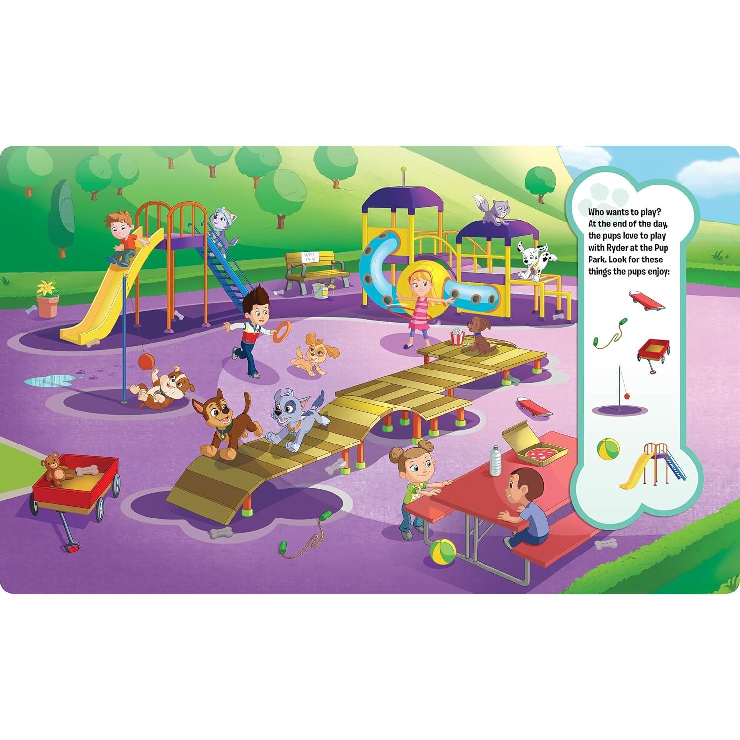 Nickelodeon PAW Patrol - First Look and Find Activity Book with 40 Stickers! - PI Kids