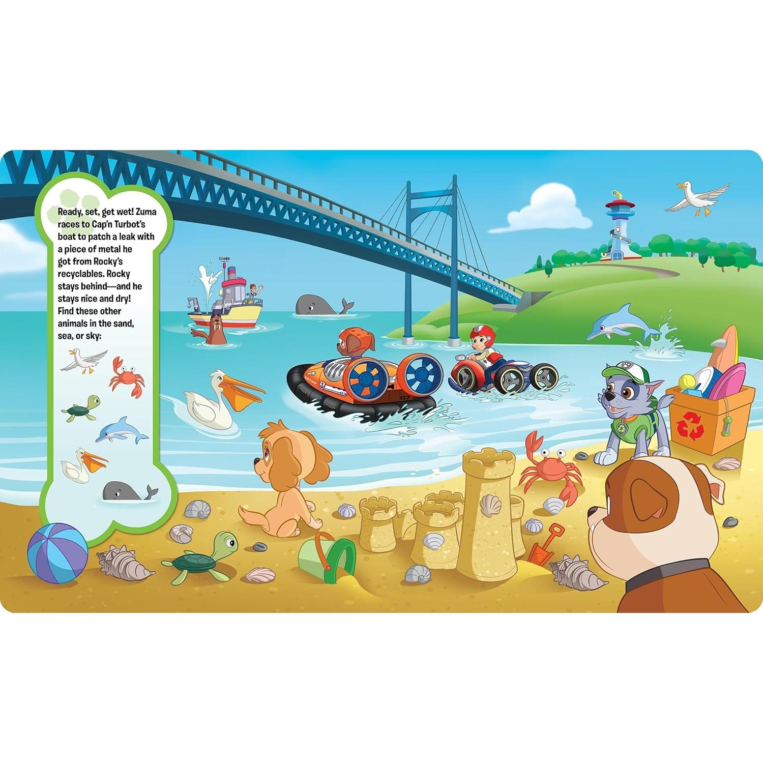 Nickelodeon PAW Patrol - First Look and Find Activity Book with 40 Stickers! - PI Kids