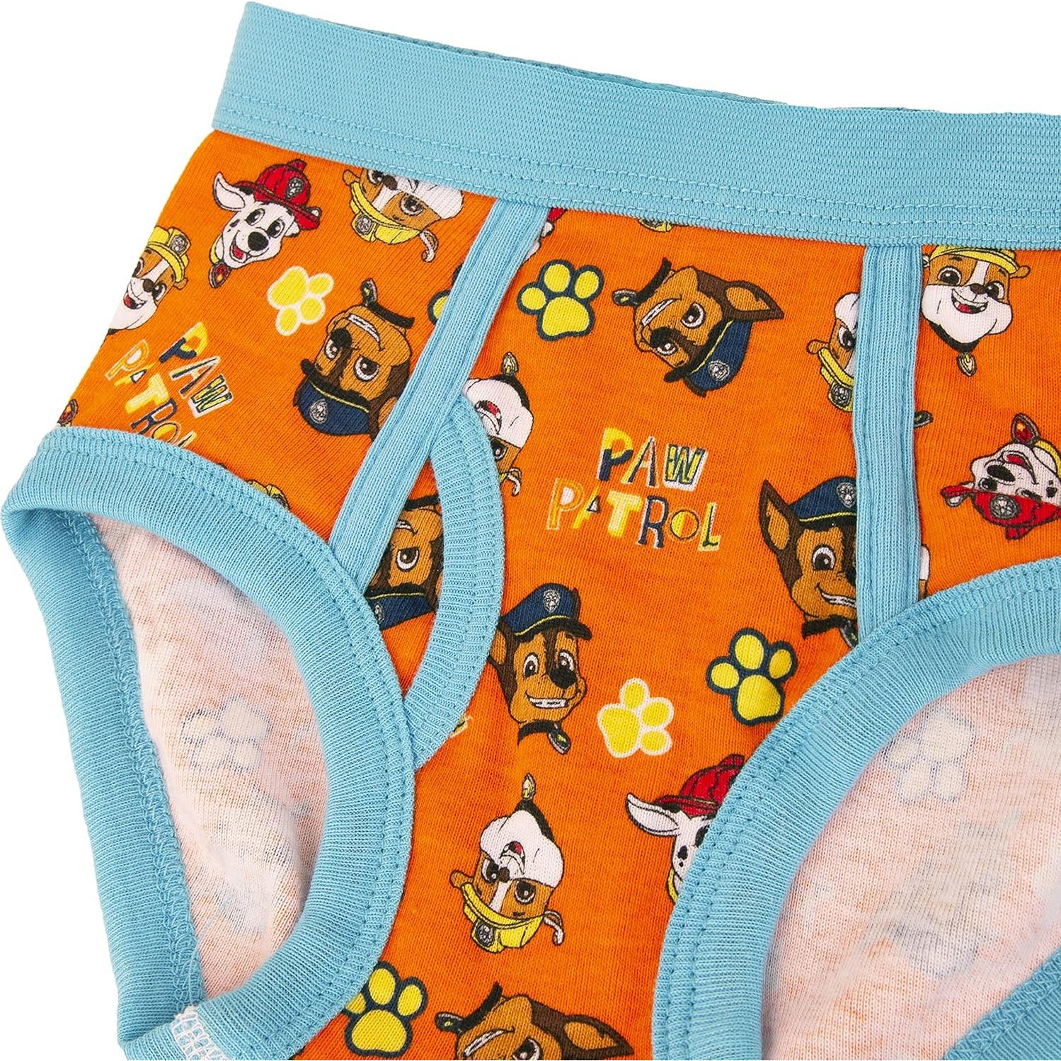 Calzoncillos 100% Algodón Paw Patrol 12 Piezas Talla 4T