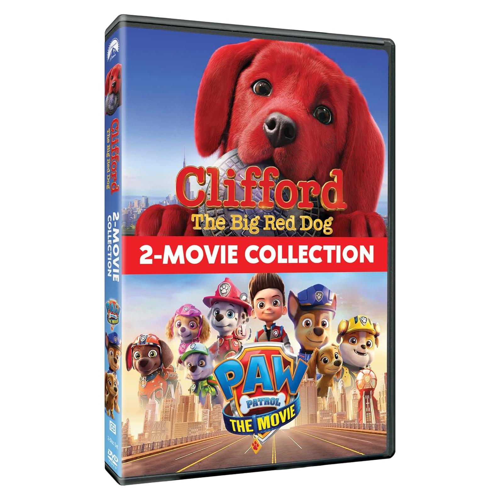 Película Doble DVD Clifford y Paw Patrol - 3h 5min