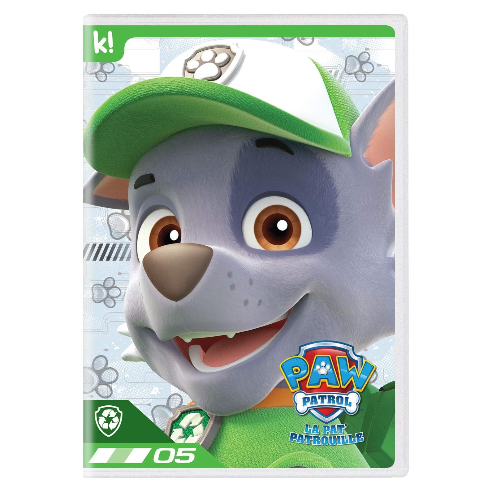 Colección Rocky PAW Patrol DVD 4 Episodios Aventuras