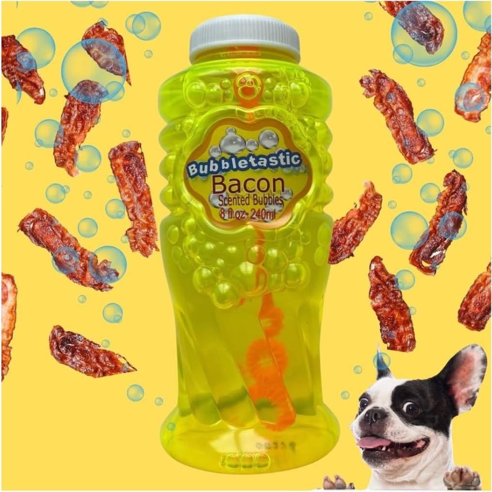 Máquina de Burbujas para Perros Bubbletastic con Aroma a Bacon