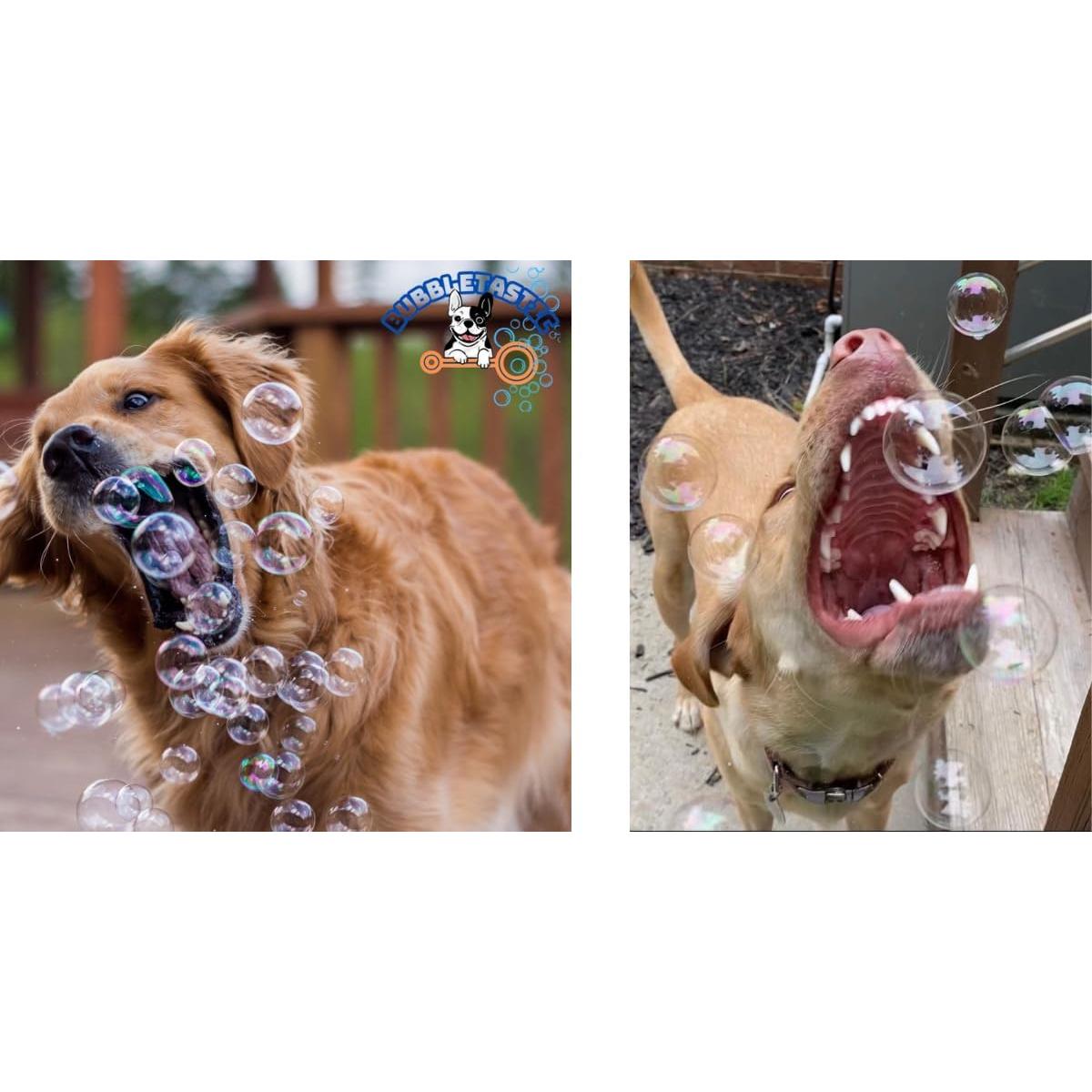 Máquina de Burbujas para Perros Bubbletastic con Aroma a Bacon