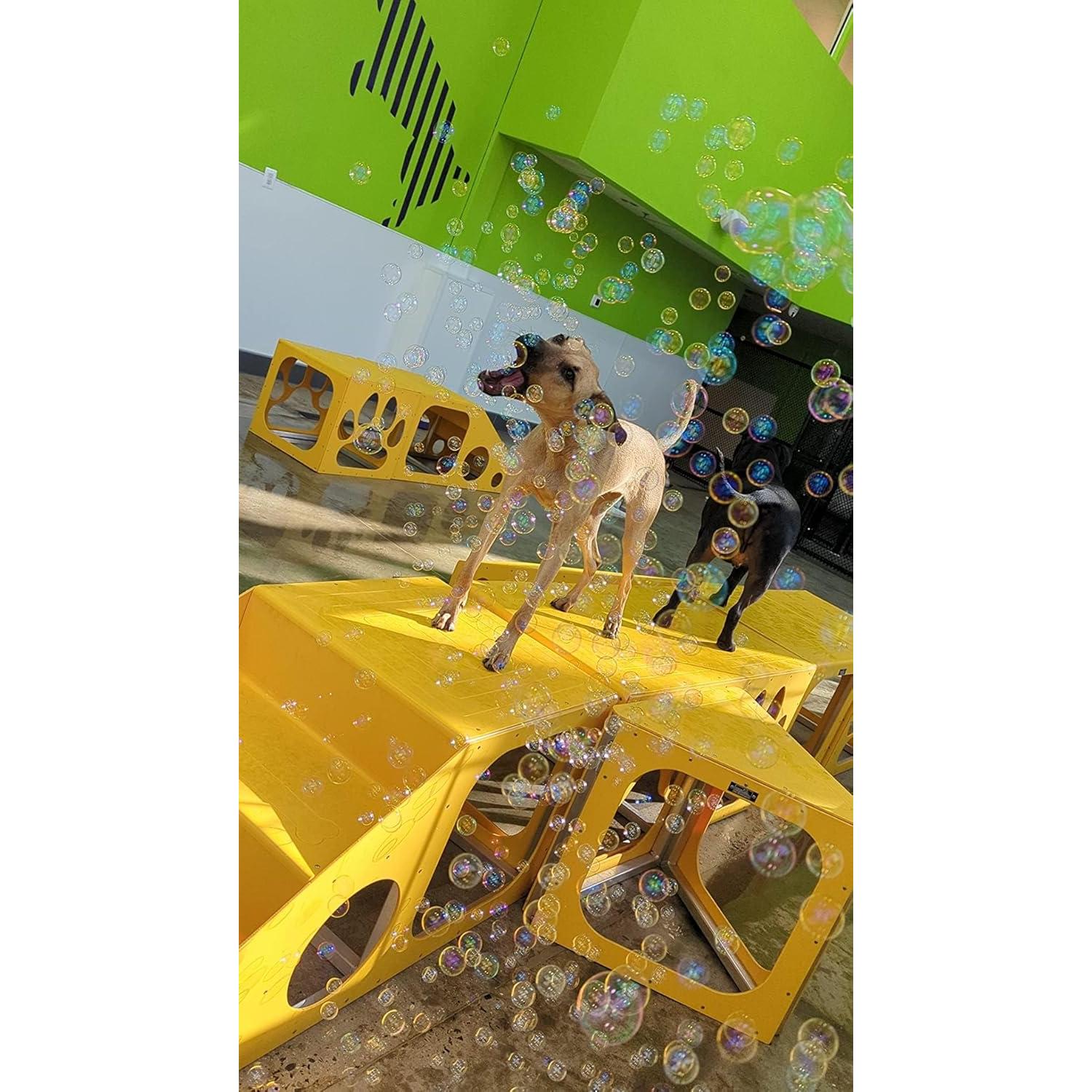 Máquina de Burbujas para Perros Bubbletastic con Aroma a Bacon