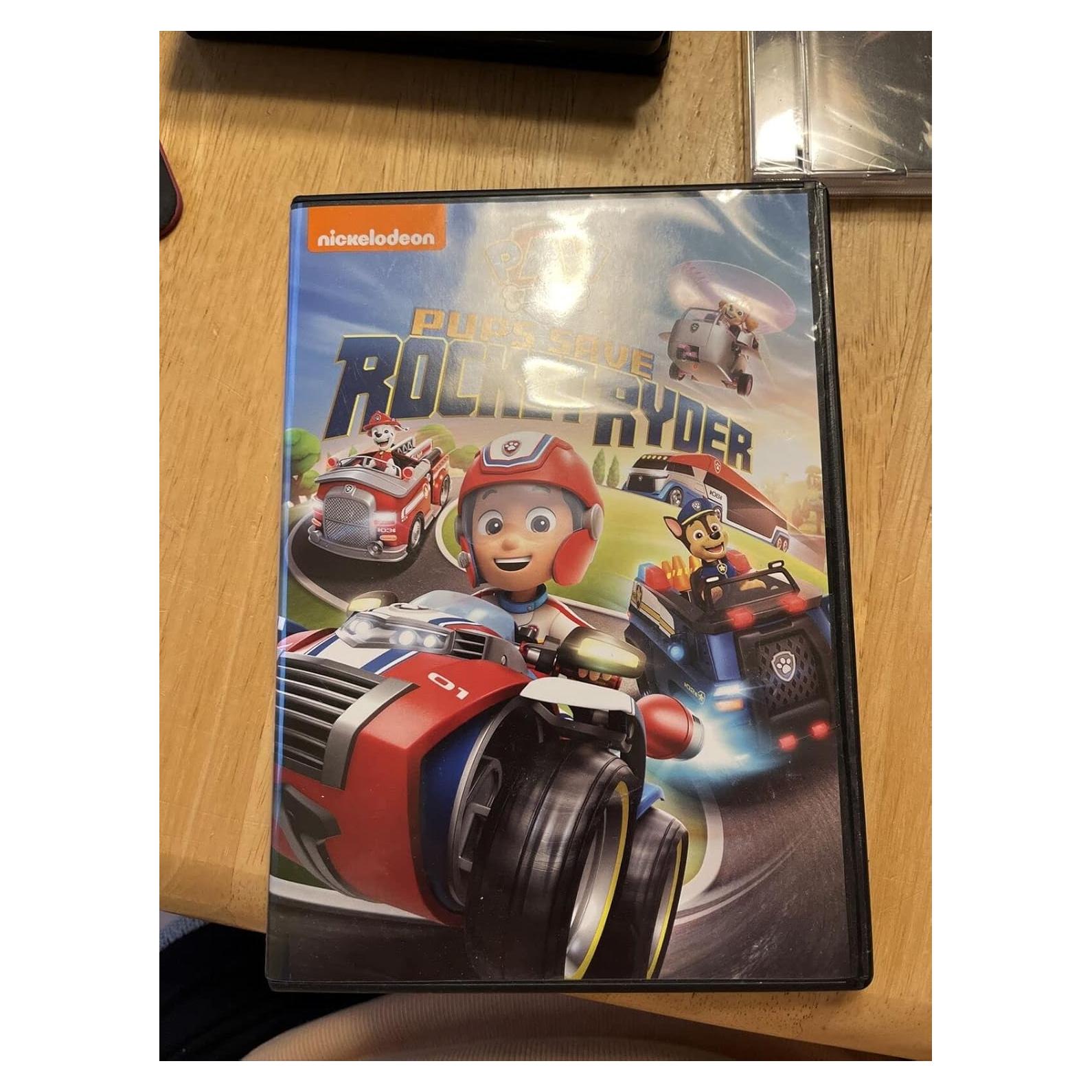 Película DVD PAW Patrol: Cachorros Salvan a Rocket Ryder