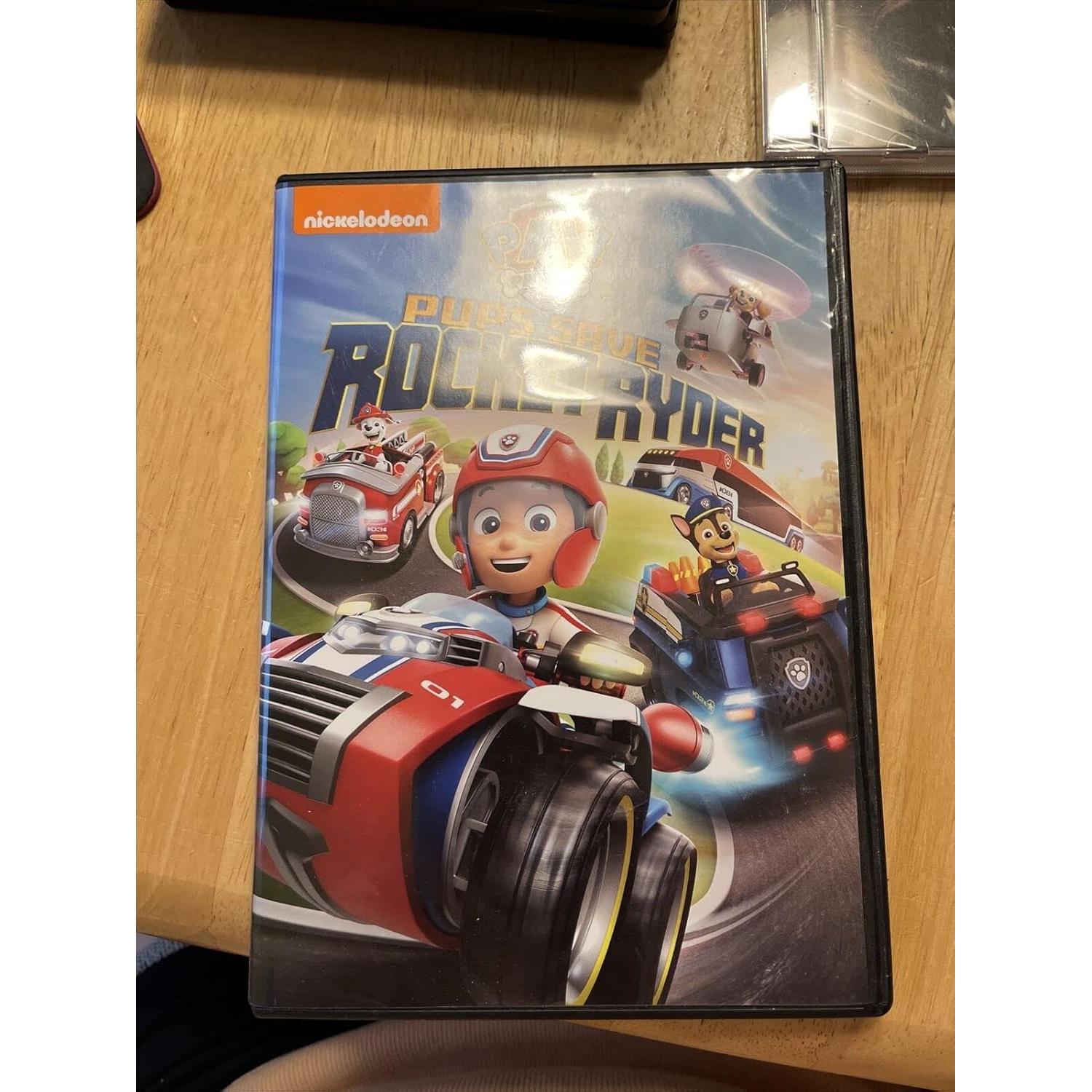 Película DVD PAW Patrol: Cachorros Salvan a Rocket Ryder