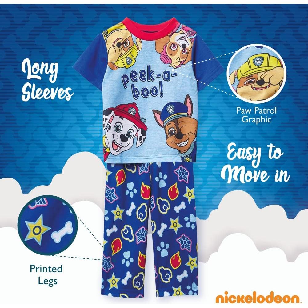 Conjunto de Pijama Nickelodeon Paw Patrol 2 Piezas 4T