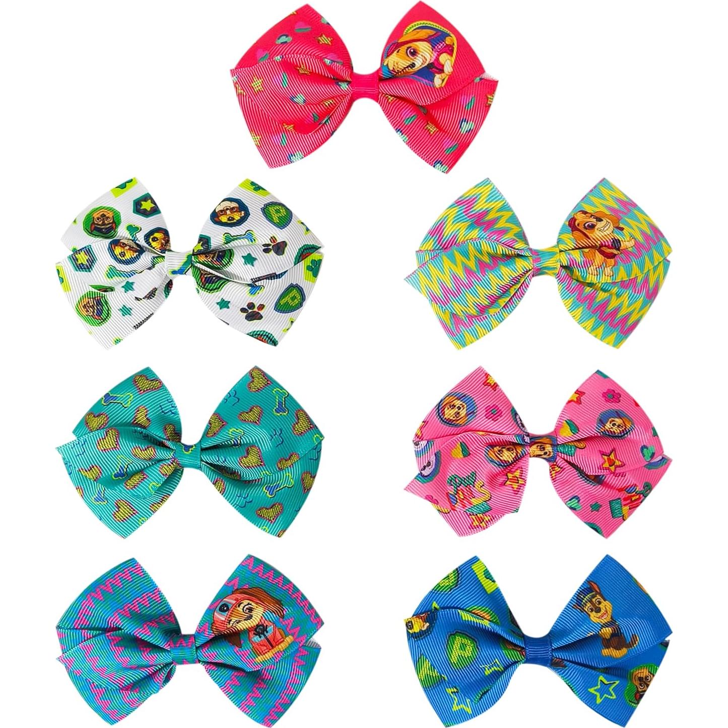 Clips de Pelo LUV HER Paw Patrol - 7 Lazos Antideslizantes 10.16 cm