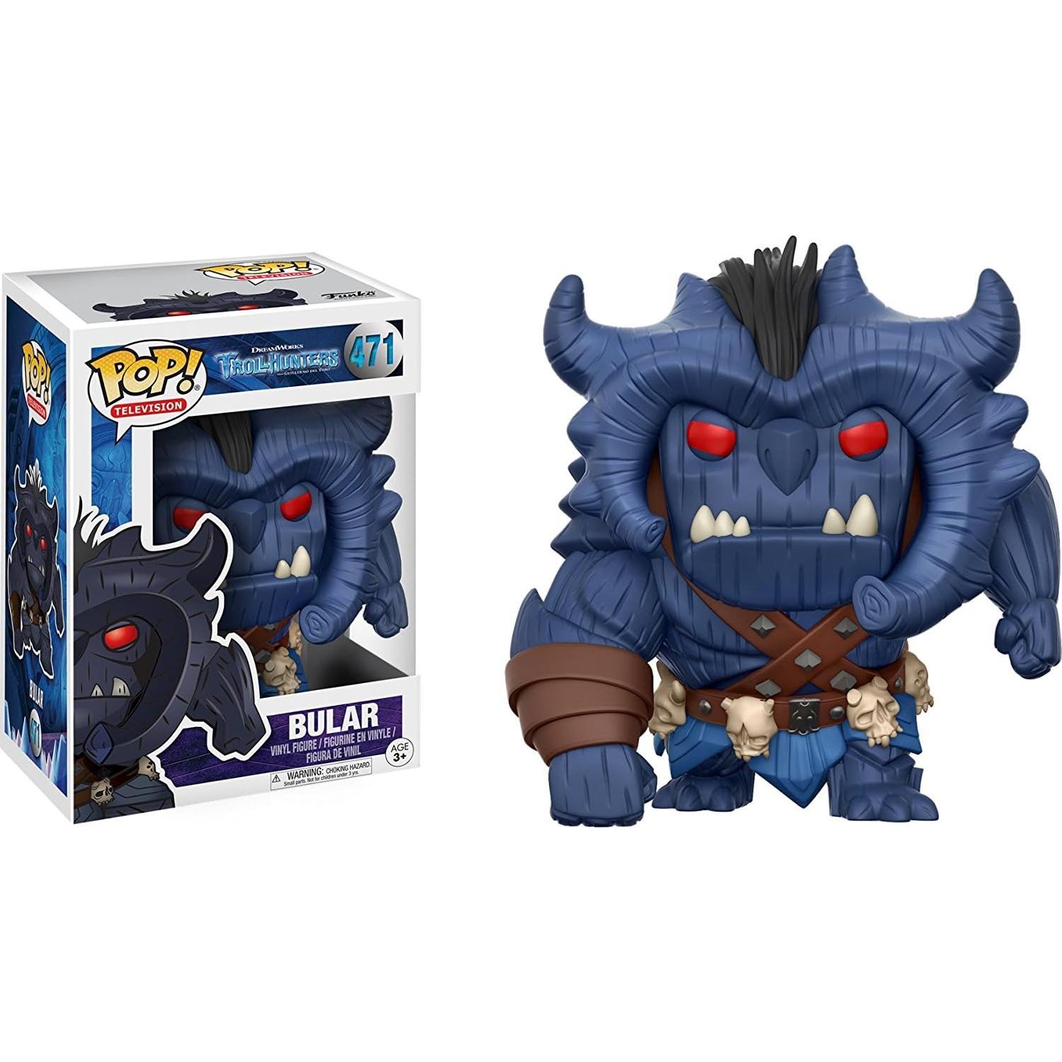 Figura de acción Funko Pop Troll Hunters Bular 10 cm
