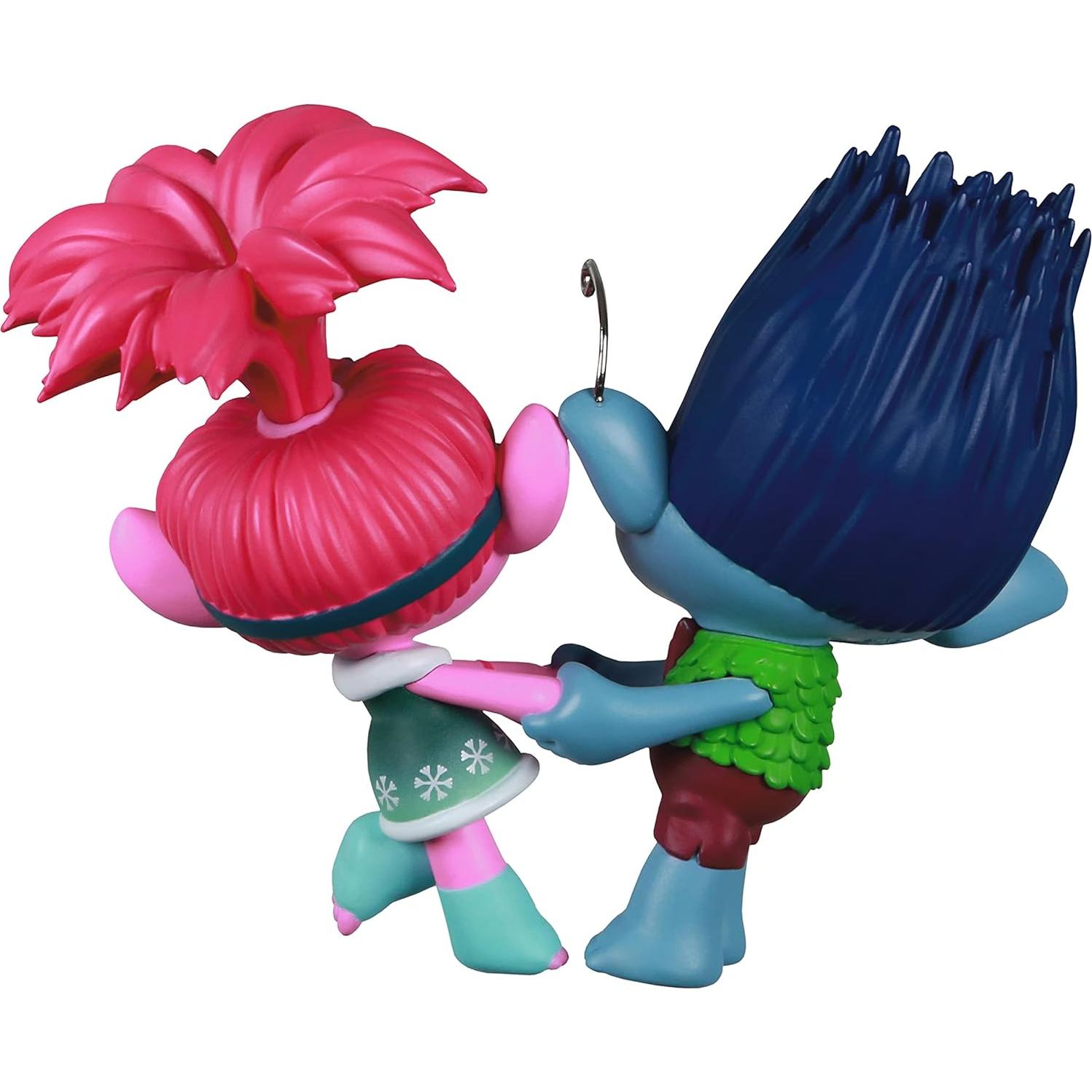 Adorno Navideño Hallmark 2021 Poppy y Branch Trolls