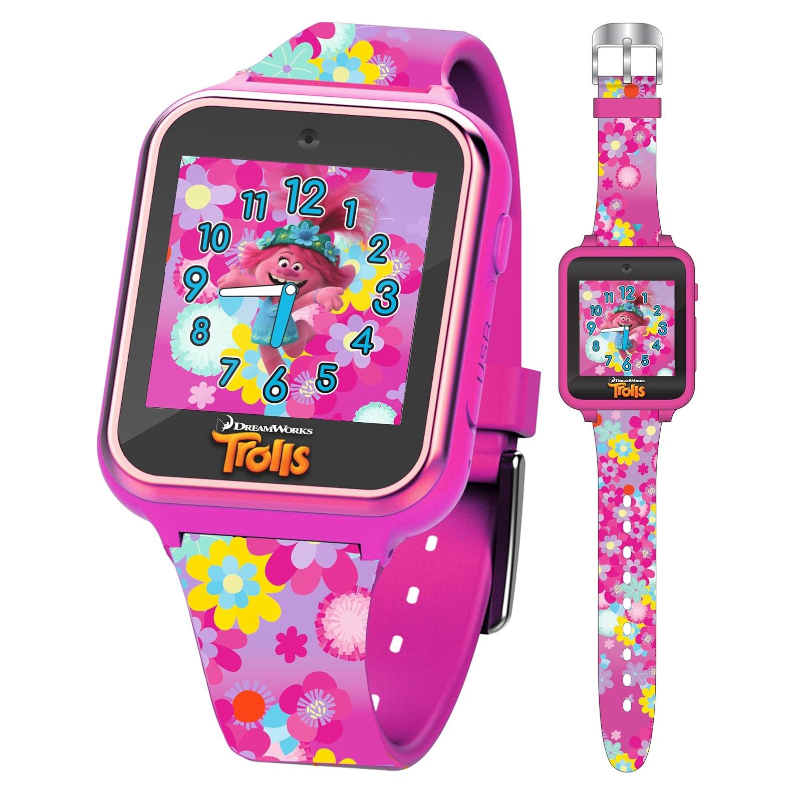 Reloj Inteligente para Niños DreamWorks Trolls con Cámara y Juegos