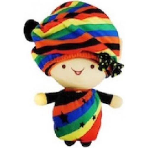 Peluche Flip Zee Trolls 2 en 1 38 cm Arcoíris Galore