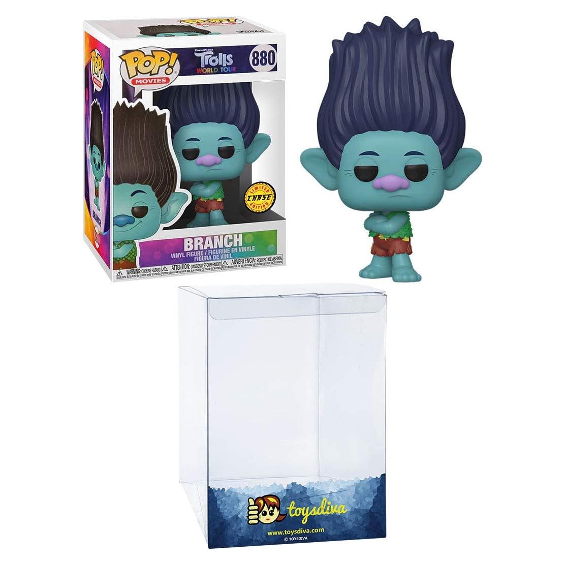 Figura de acción Funko Pop! Movies Trolls Branch #880 Chase 9.53 cm