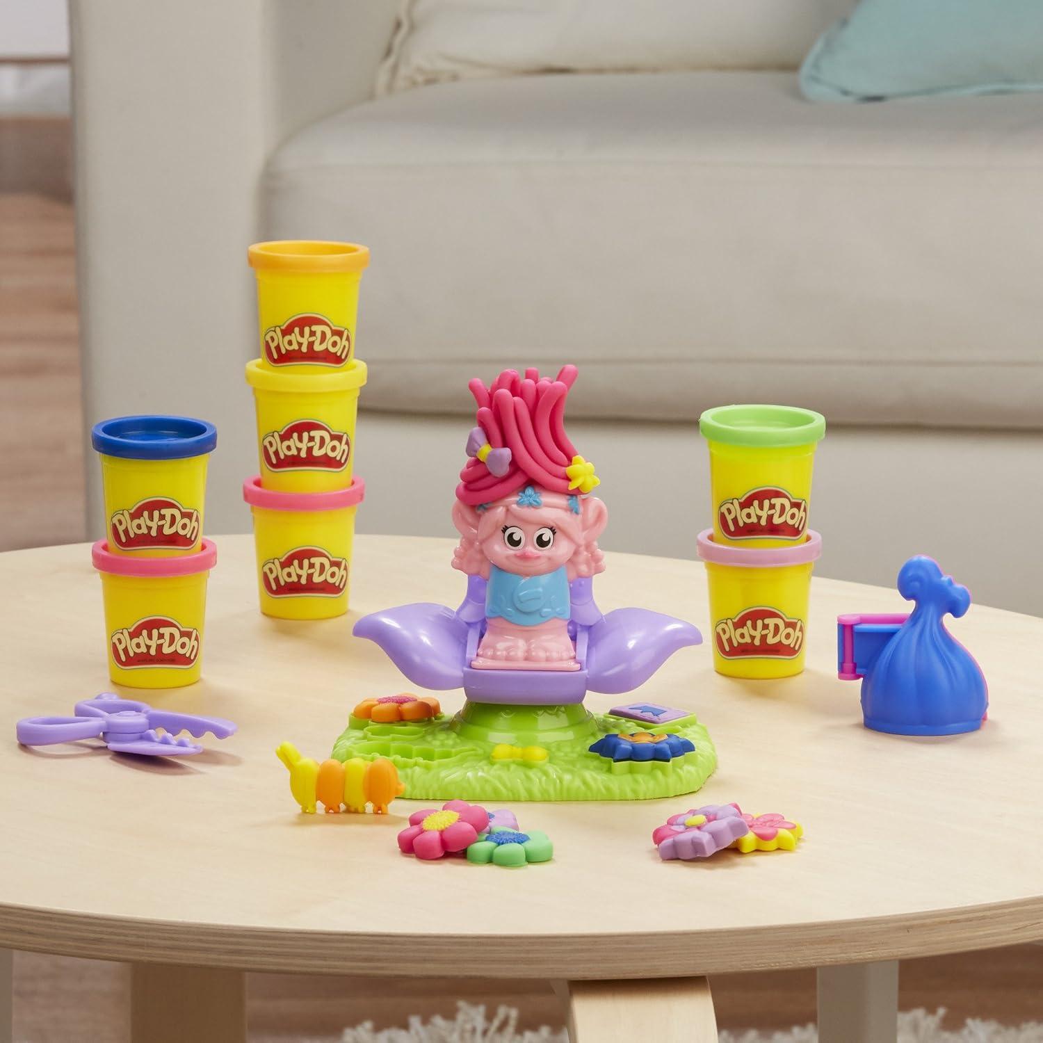 Kit de Modelado Play-Doh Trolls - Masilla No Tóxica 0.45 kg