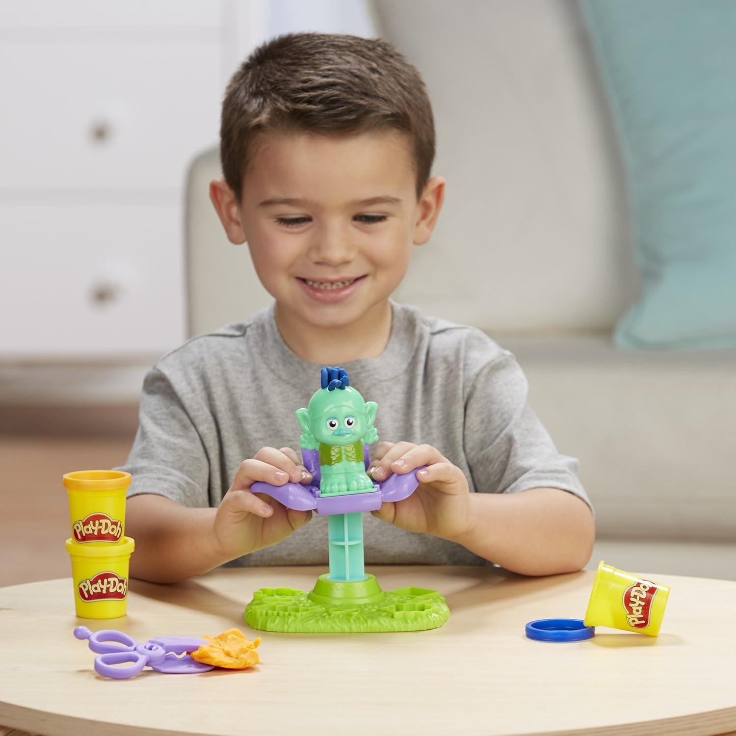 Kit de Modelado Play-Doh Trolls - Masilla No Tóxica 0.45 kg
