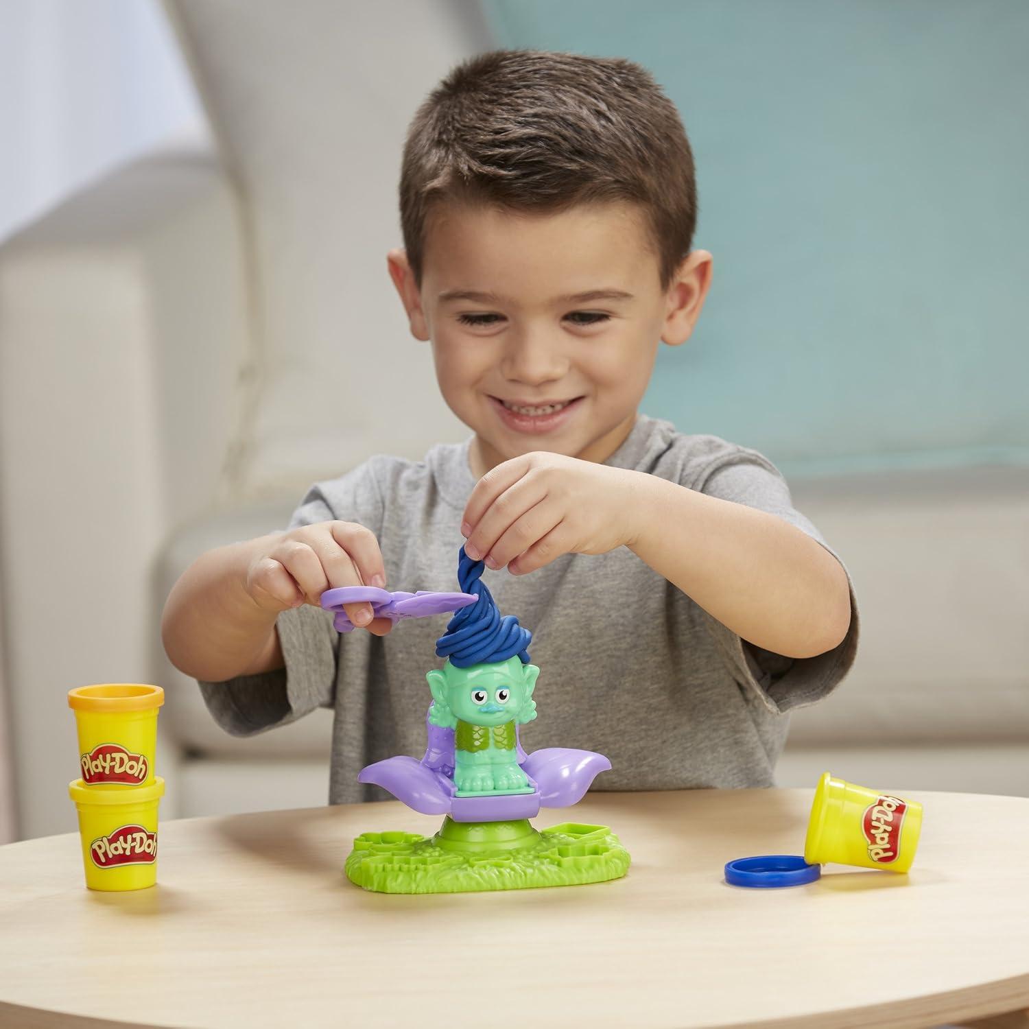 Kit de Modelado Play-Doh Trolls - Masilla No Tóxica 0.45 kg