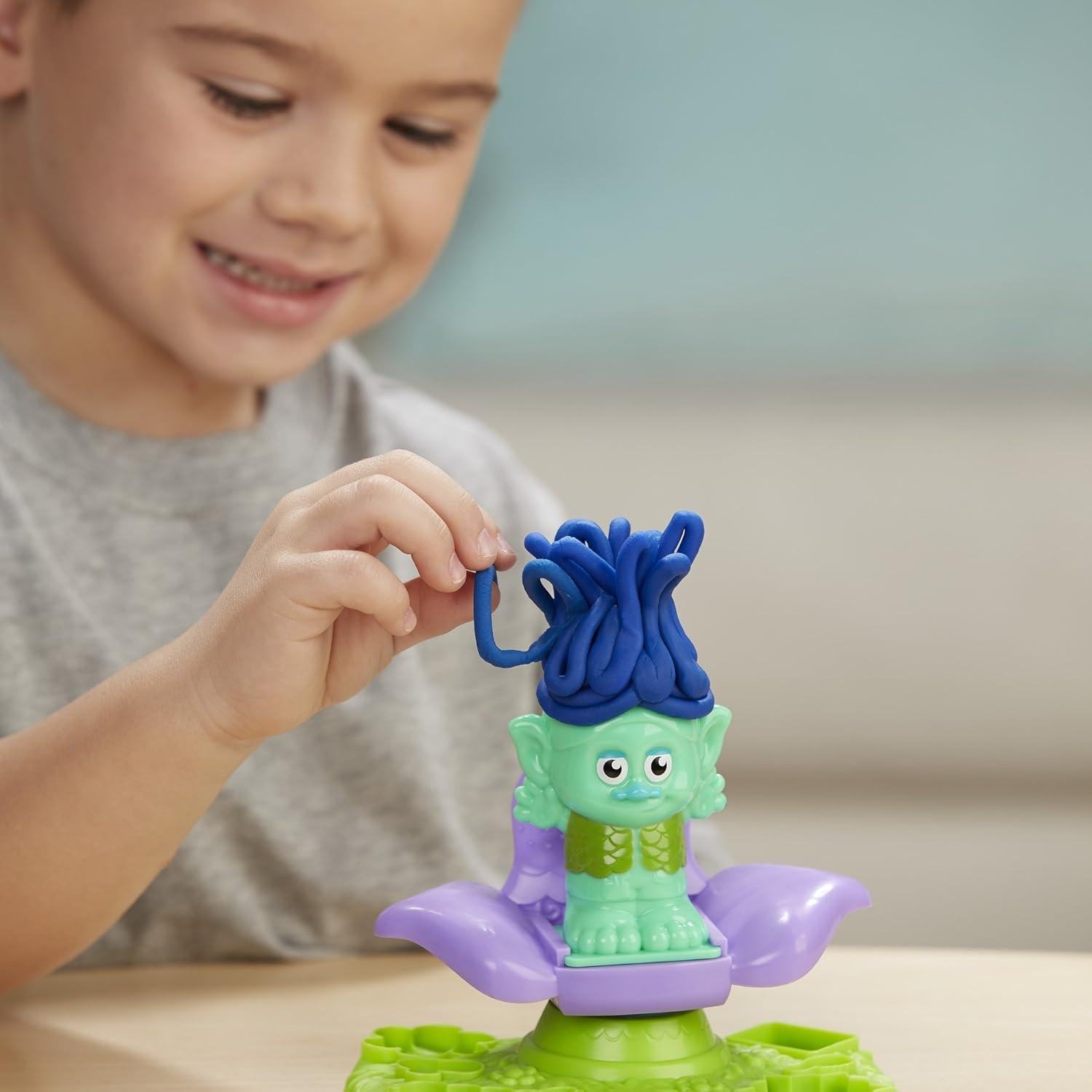 Kit de Modelado Play-Doh Trolls - Masilla No Tóxica 0.45 kg