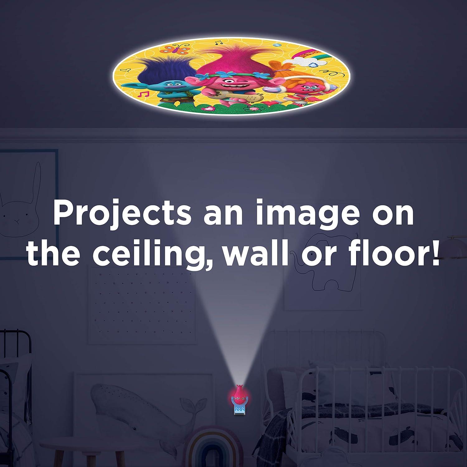 Luz Nocturna LED Projectables Trolls World Tour 42030