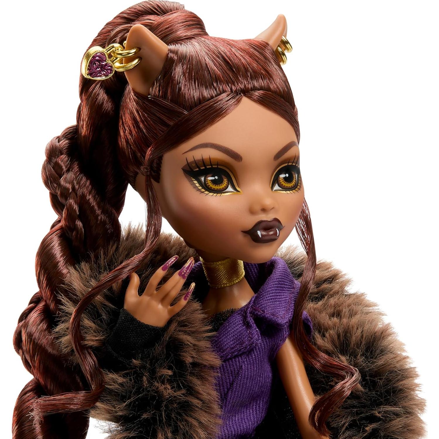 Muñeca Clawdeen Wolf Monster High Casa de Wolf 28.58 cm