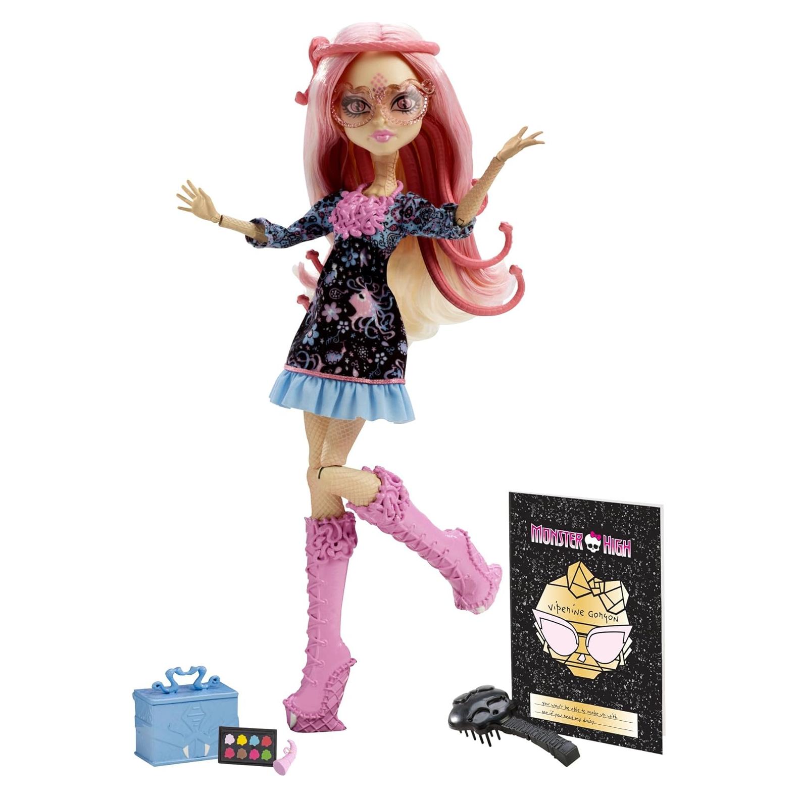 Muñeca Viperine Gorgon Monster High Frights, Camera, Action!