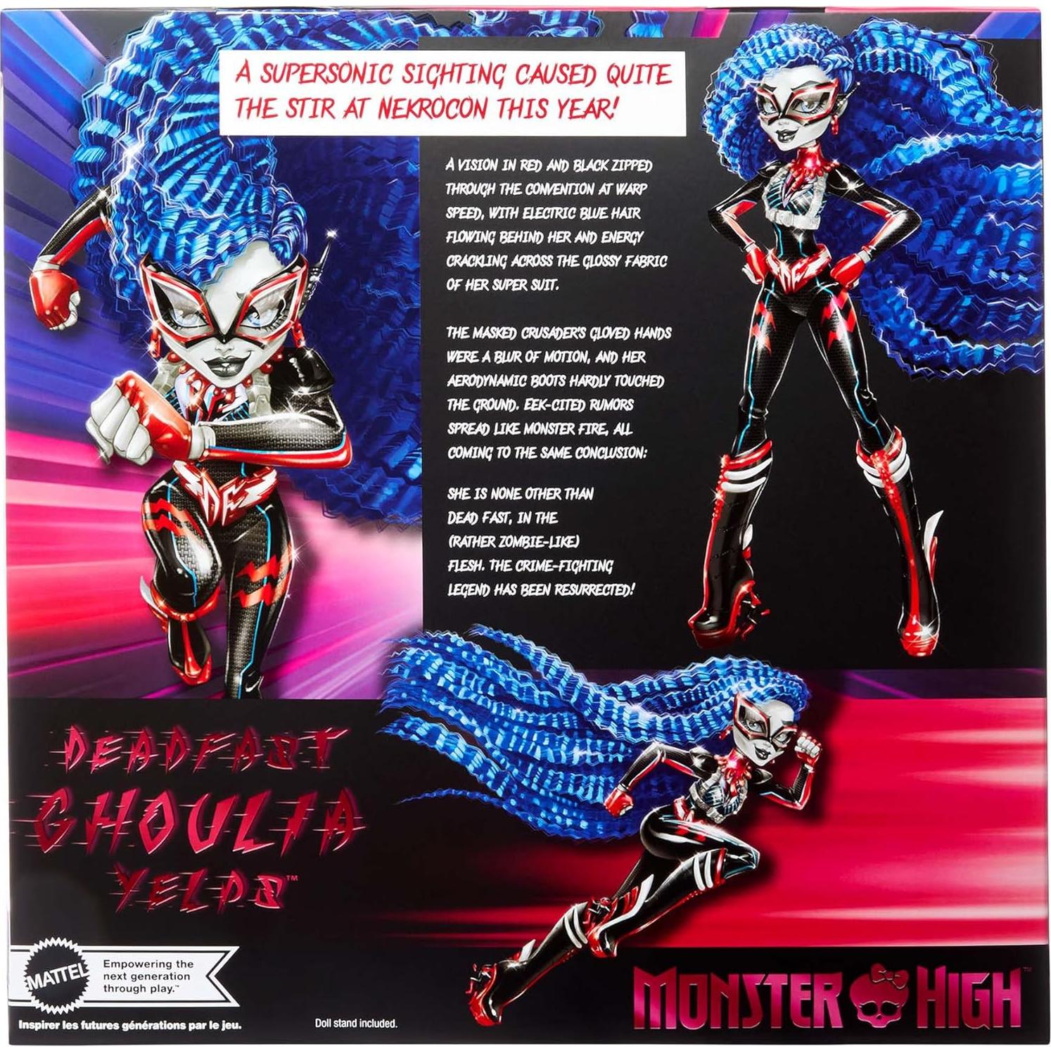 Muñeca exclusiva Monster High Ghoulia Yelps SDCC 2024 - Edición limitada