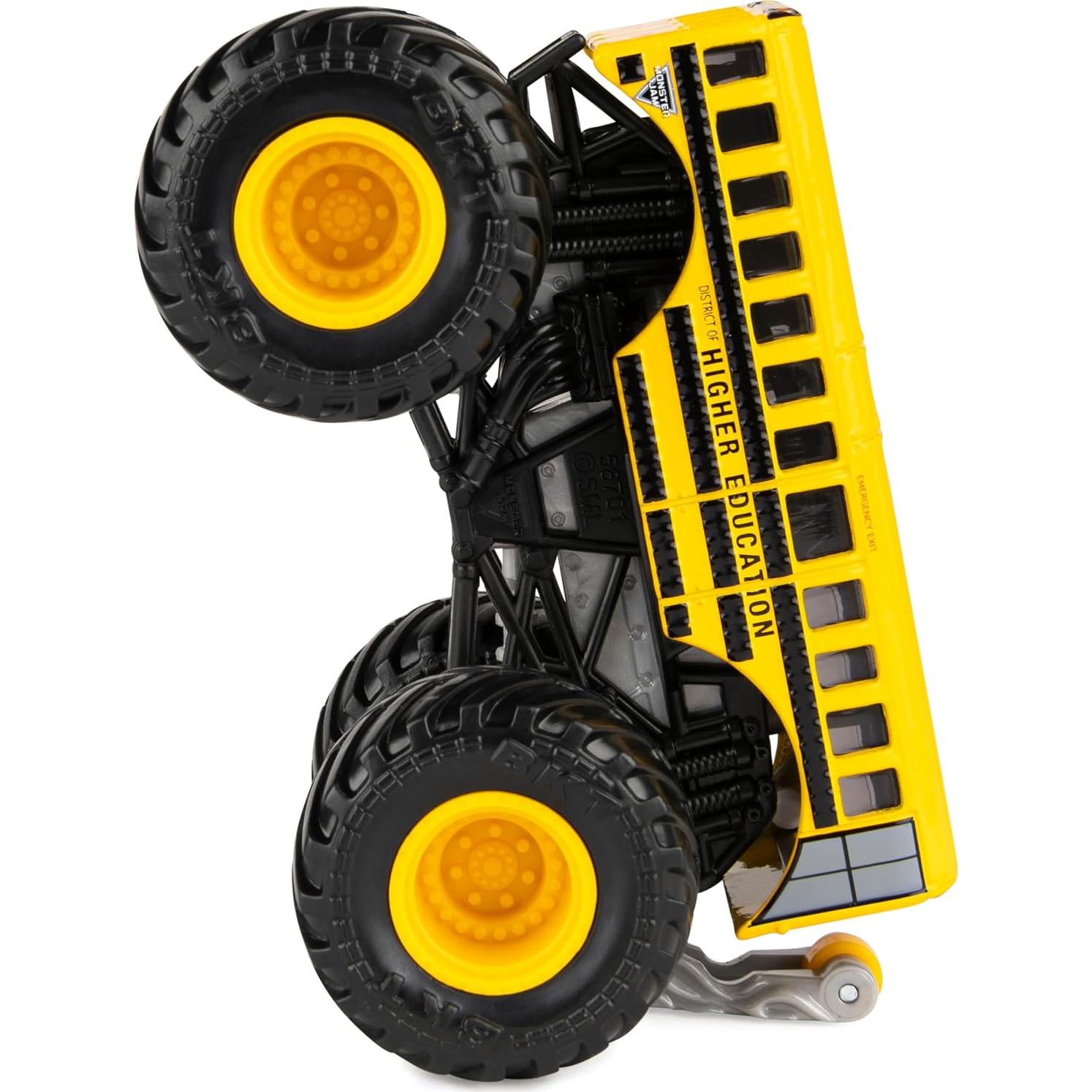 Camión Monster Truck Die-Cast Monster Jam 1:64 con Wheelie
