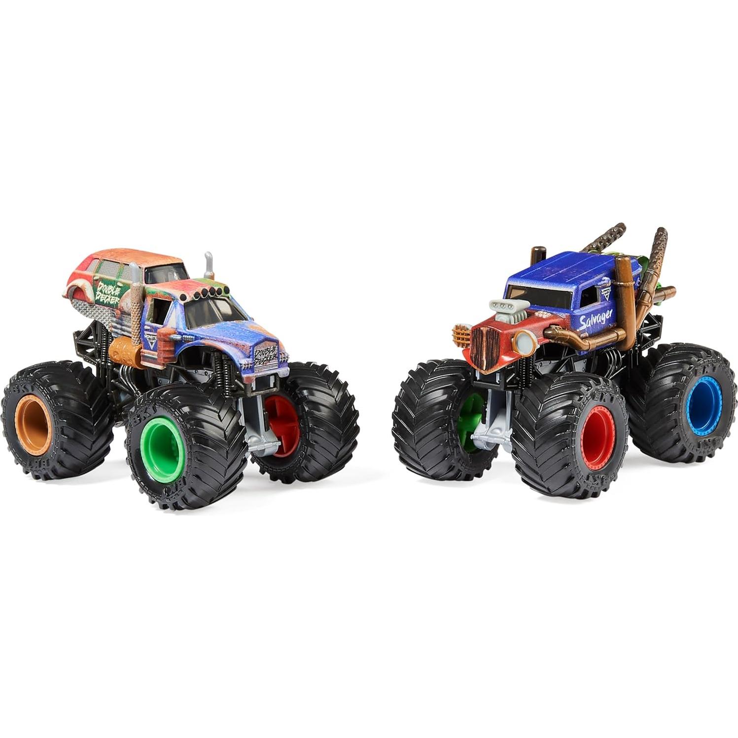 Monster Jam Paquete 2 Camiones Monstruo Escala 1:64 Spin Master