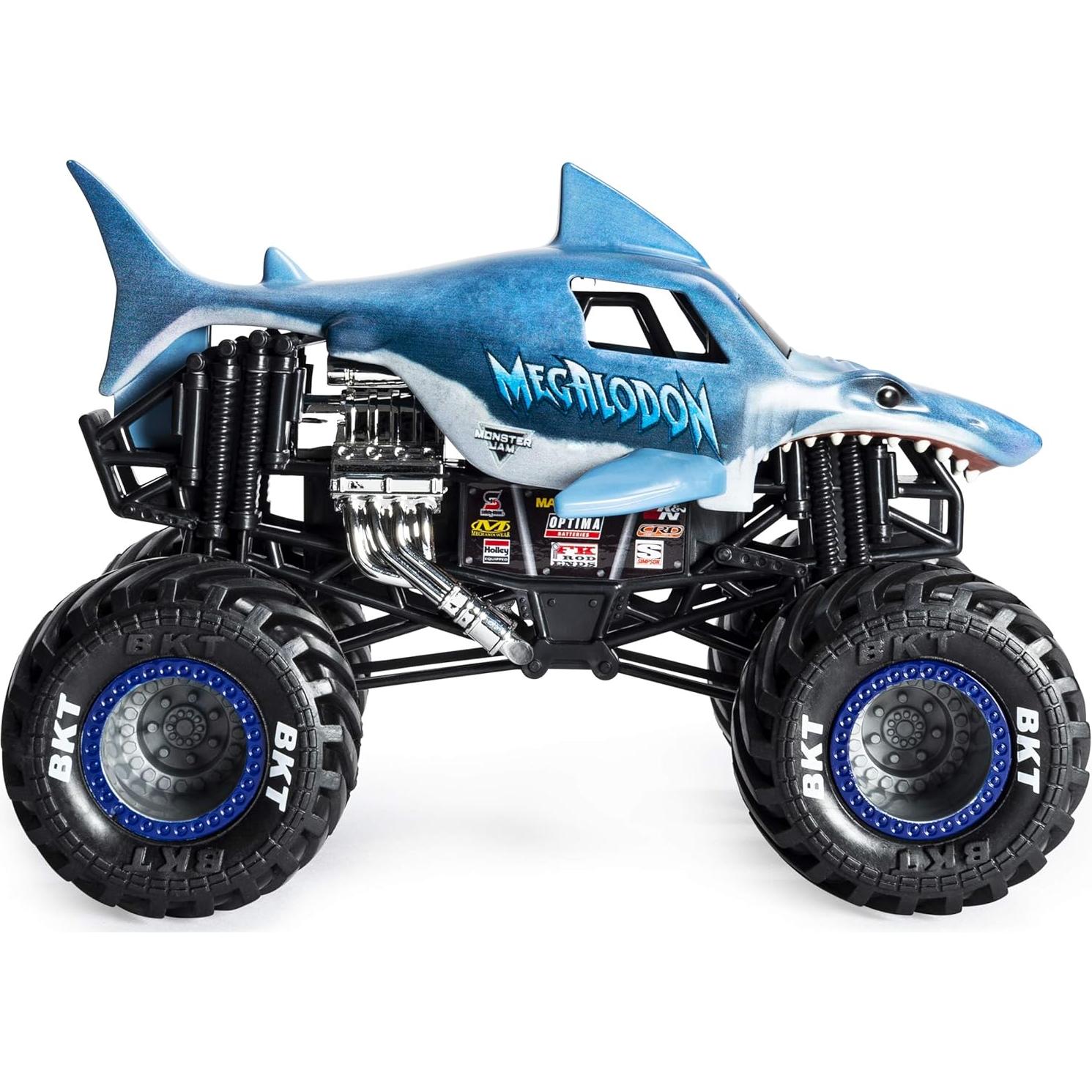 Camión Monster Jam Megalodon Oficial Die-Cast 1:24