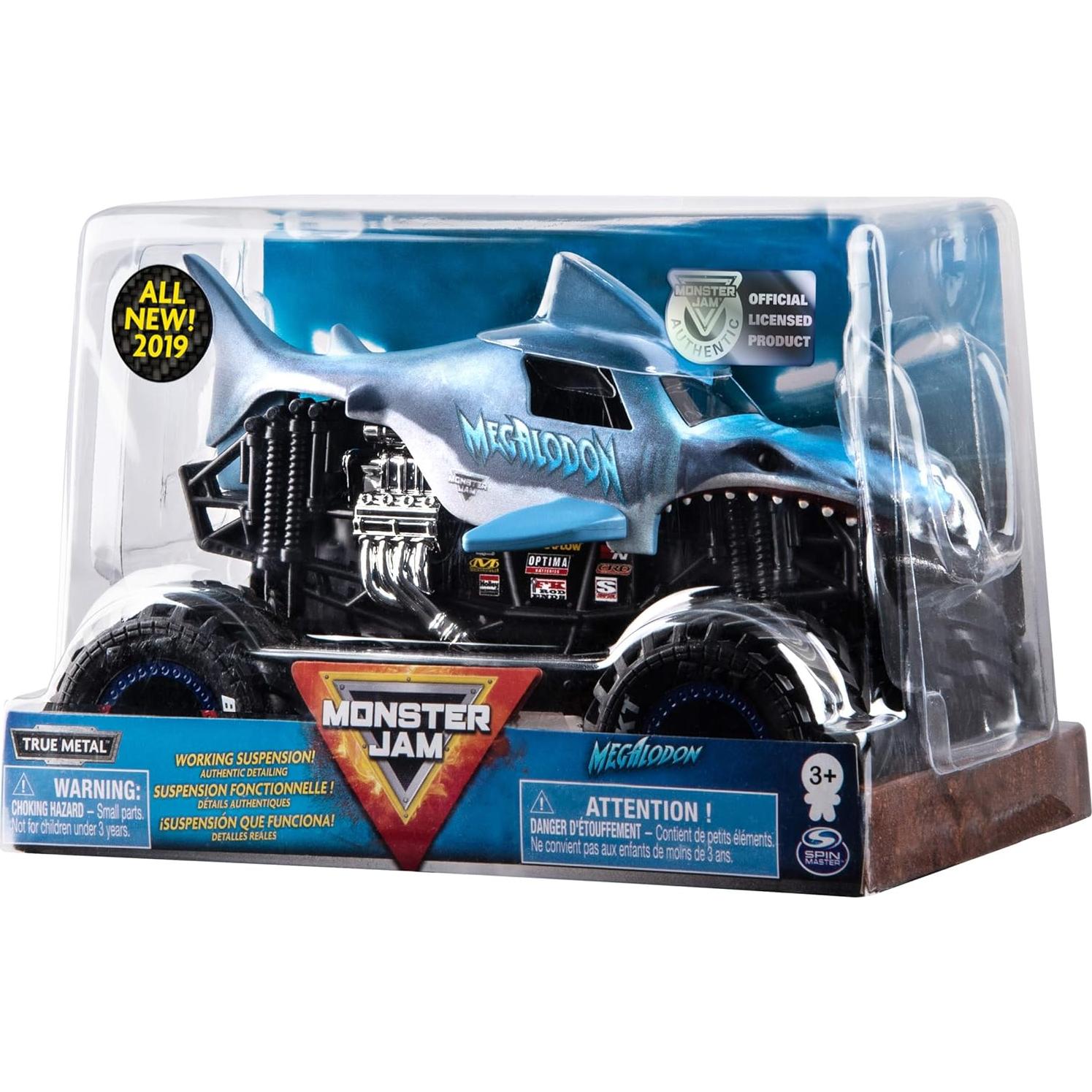 Camión Monster Jam Megalodon Oficial Die-Cast 1:24