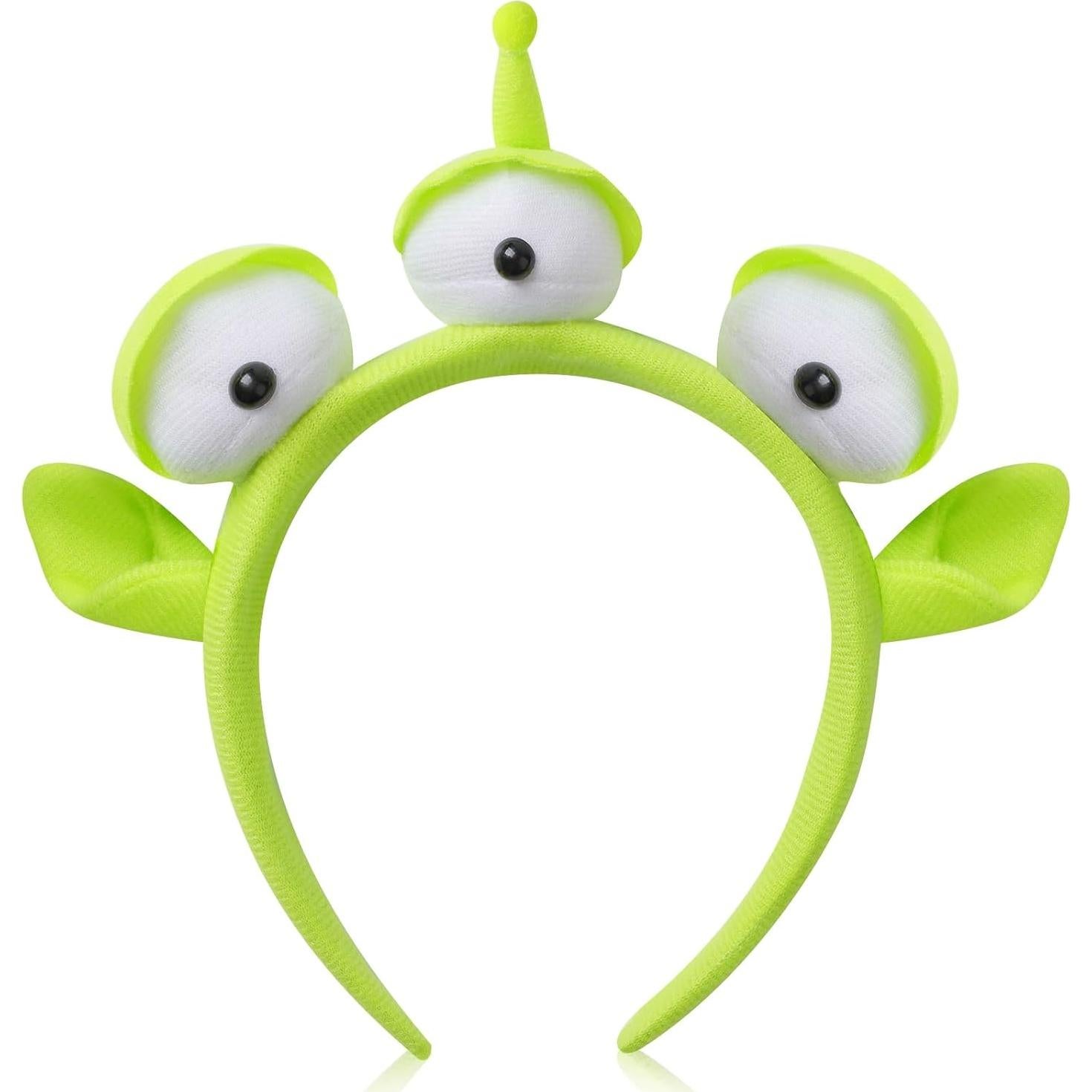 Diadema de Monstruo Alienígena de Tres Ojos Pumnao - 2 Pcs