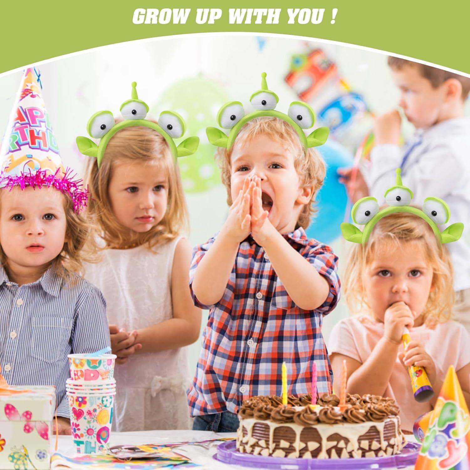 Diadema de Monstruo Alienígena de Tres Ojos Pumnao - 2 Pcs