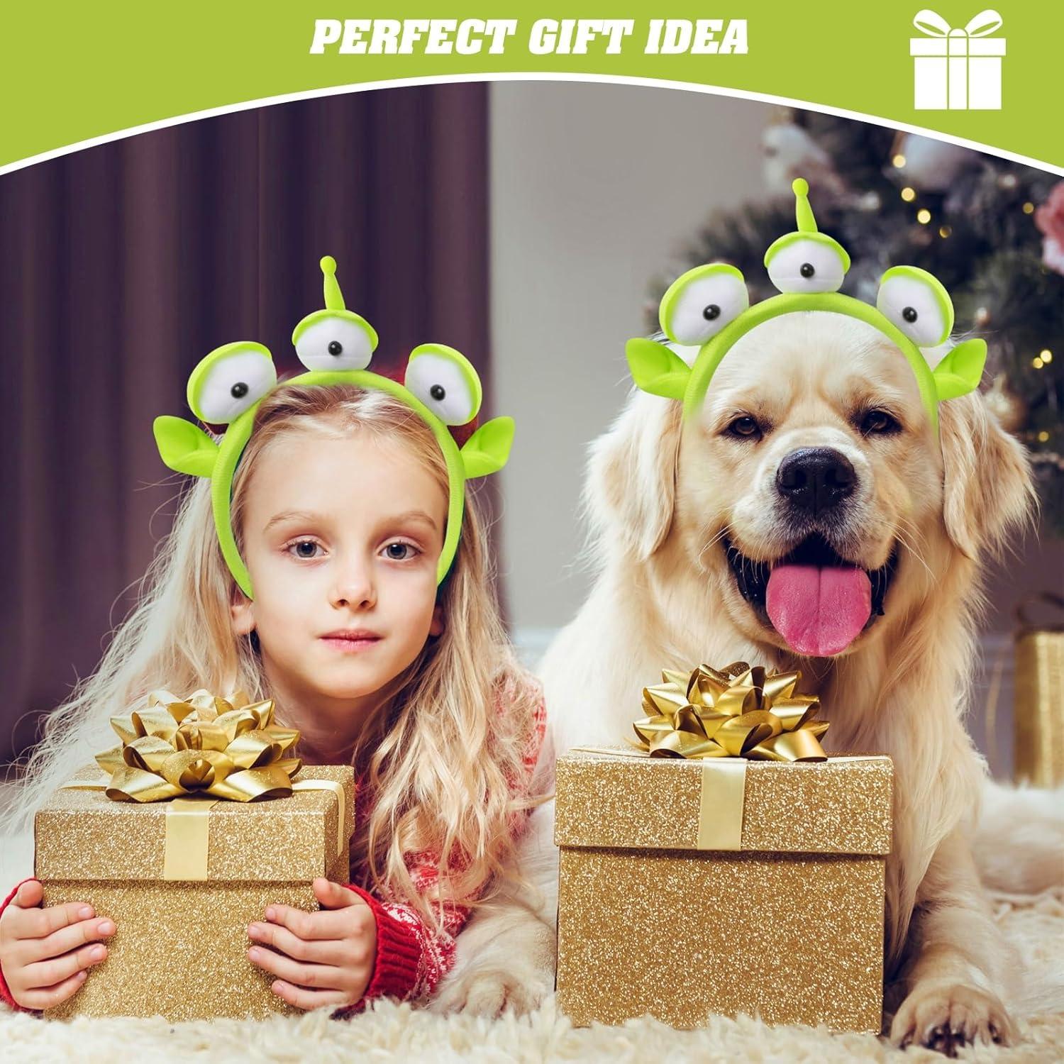 Diadema de Monstruo Alienígena de Tres Ojos Pumnao - 2 Pcs