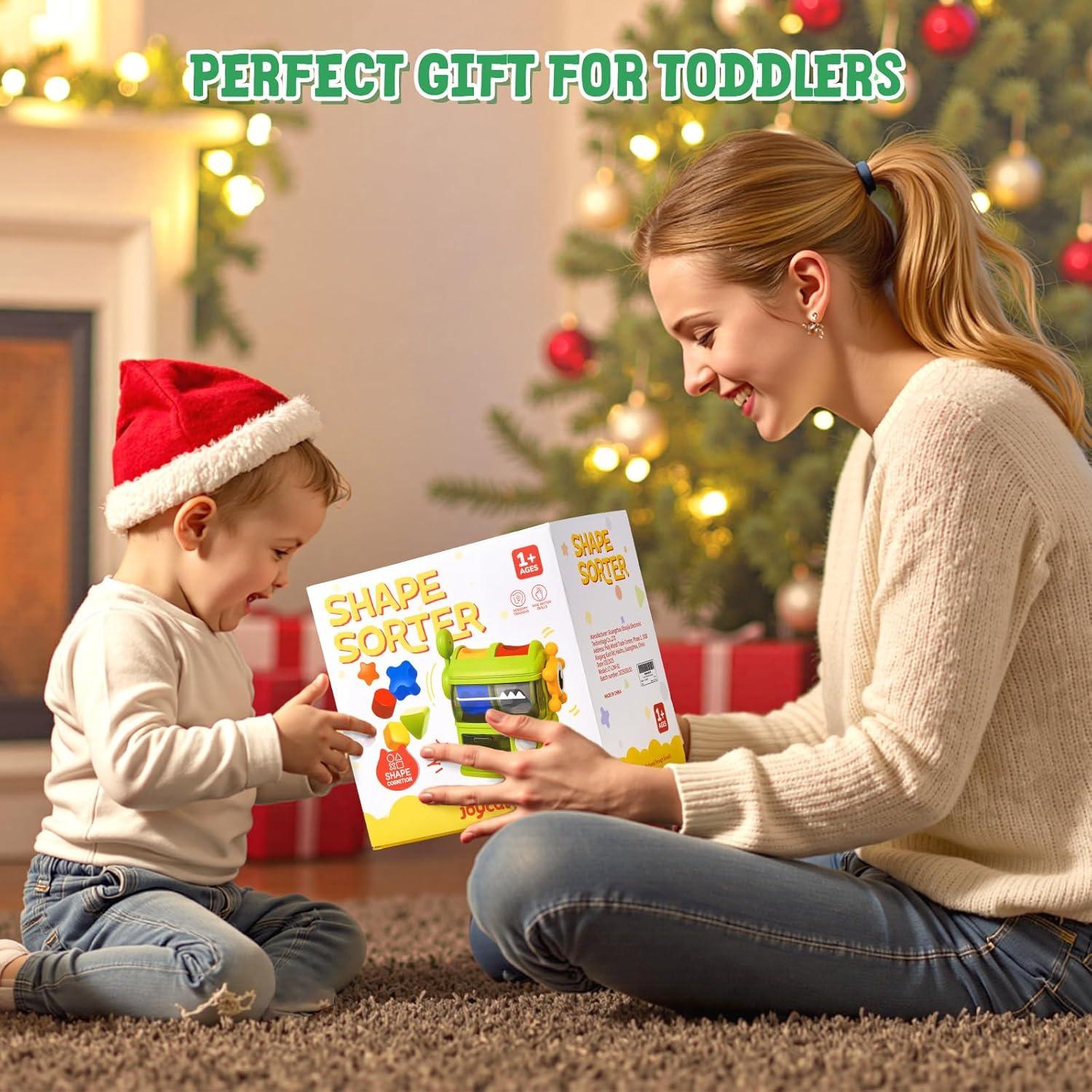 JoyCat Juguete Clasificador Interactivo de Formas 1-3 Años