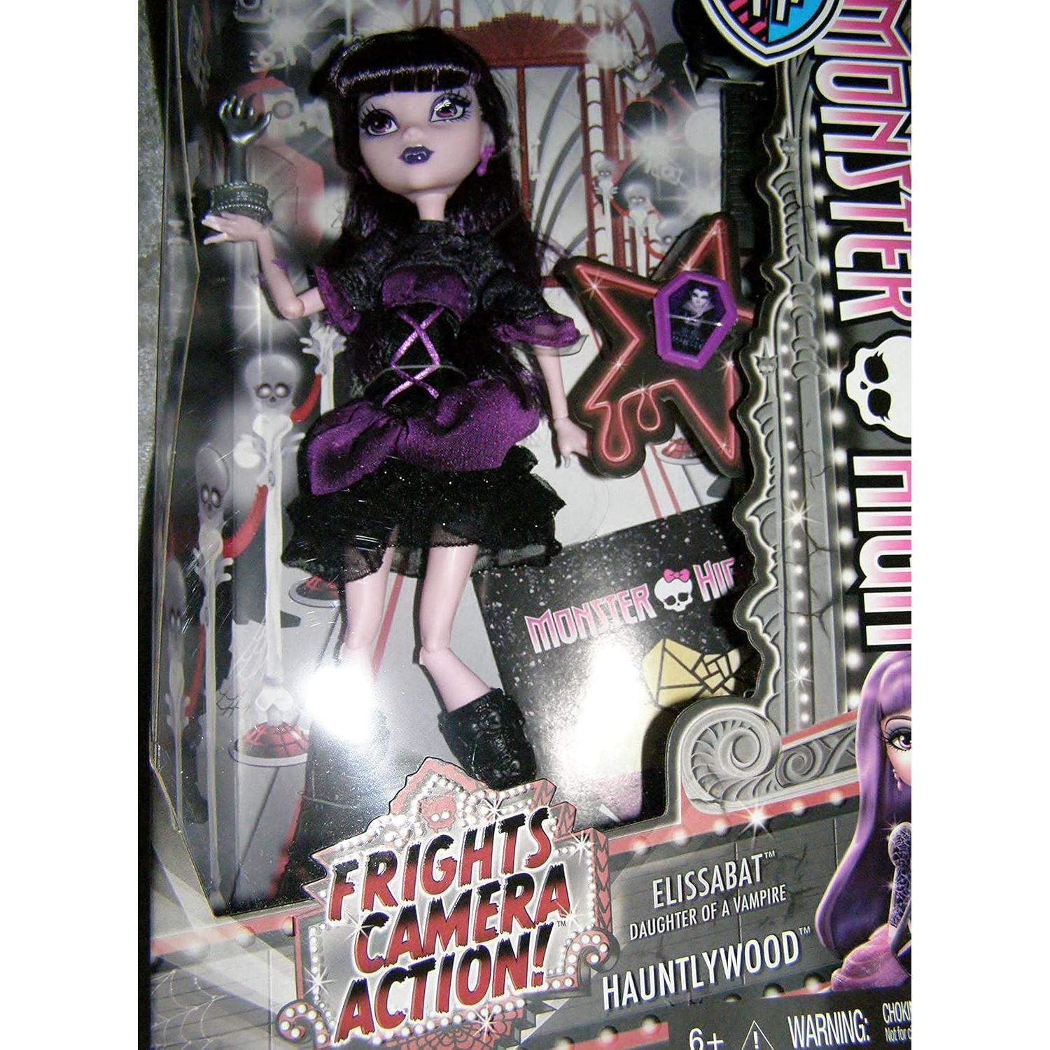 Muñeca Elissabat Monster High Frights, Camera, Action!